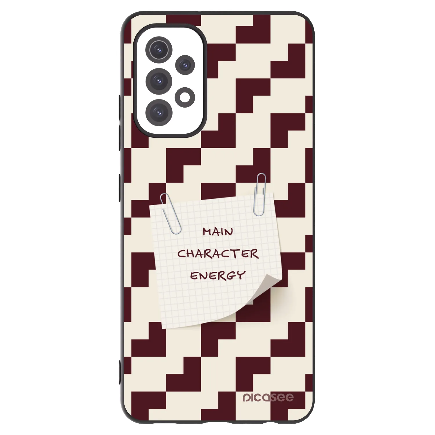 Picasee fekete szilikon tok az alábbi mobiltelefonokra Samsung Galaxy A32 5G A326B - Lead Role