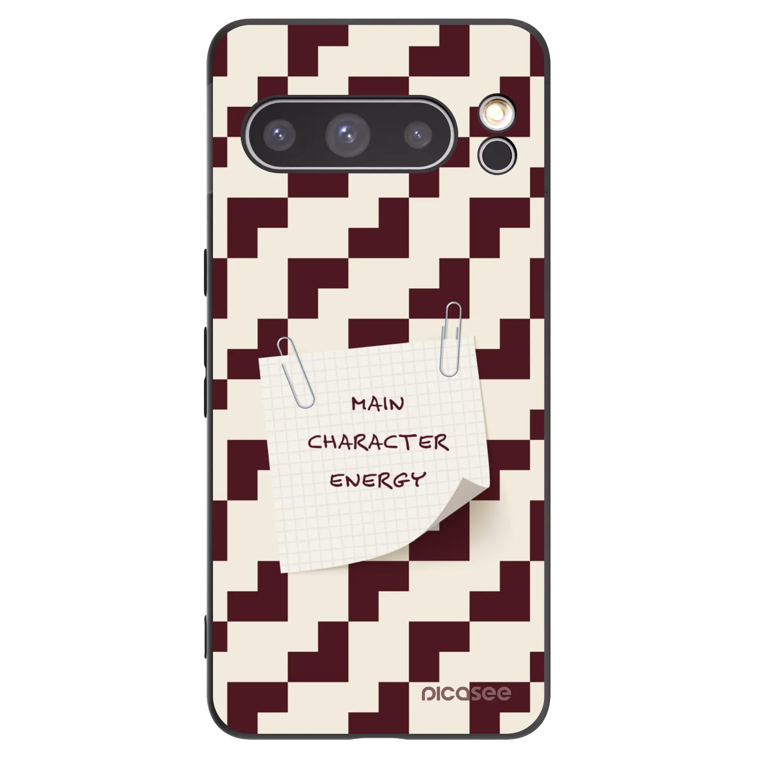 Picasee fekete szilikon tok az alábbi mobiltelefonokra Google Pixel 8 Pro - Lead Role