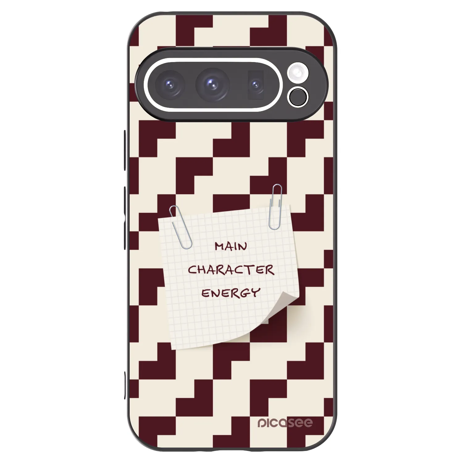 Picasee fekete szilikon tok az alábbi mobiltelefonokra Google Pixel 9 Pro - Lead Role