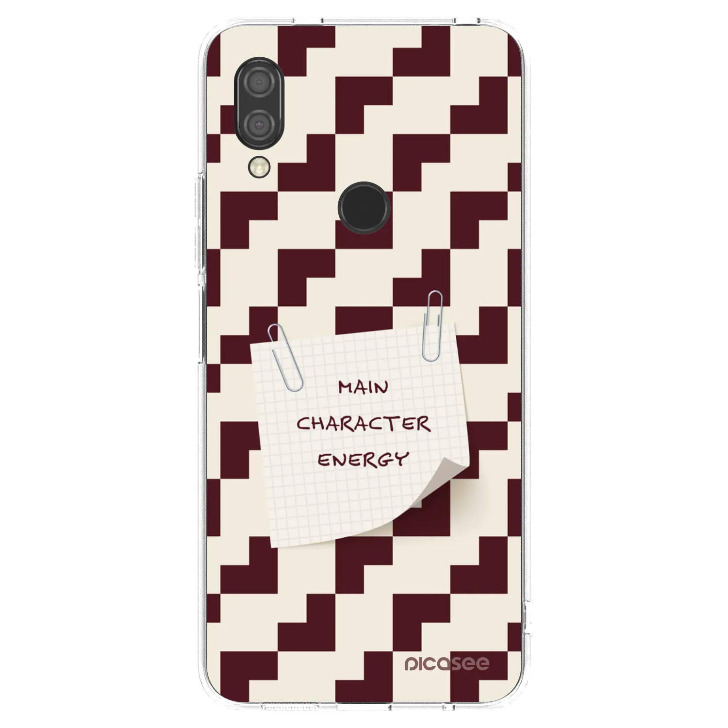 Picasee átlátszó szilikon tok az alábbi mobiltelefonokra Xiaomi Redmi 7 - Lead Role