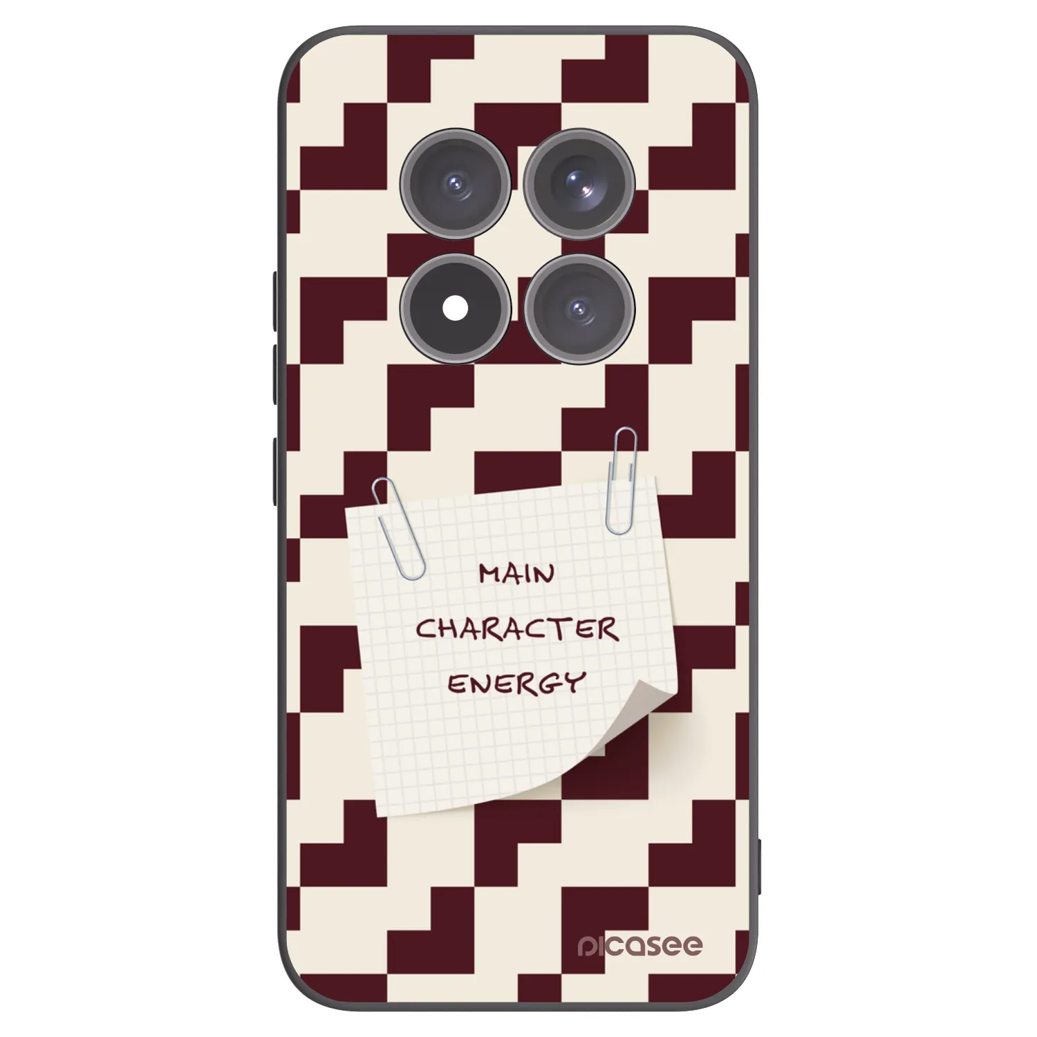 Picasee fekete szilikon tok az alábbi mobiltelefonokra Xiaomi Redmi Note 15 Pro+ - Lead Role