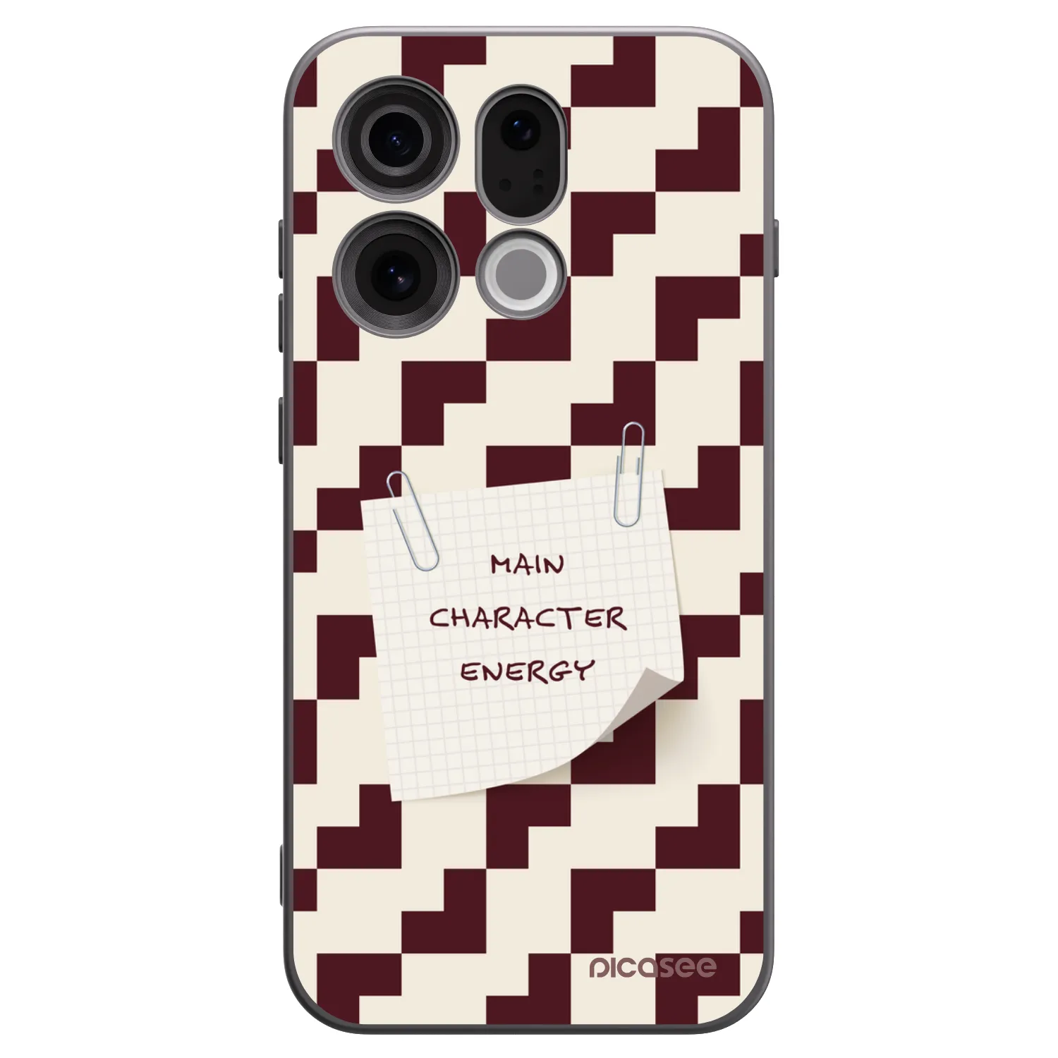 Picasee fekete szilikon tok az alábbi mobiltelefonokra OPPO Find X9 - Lead Role