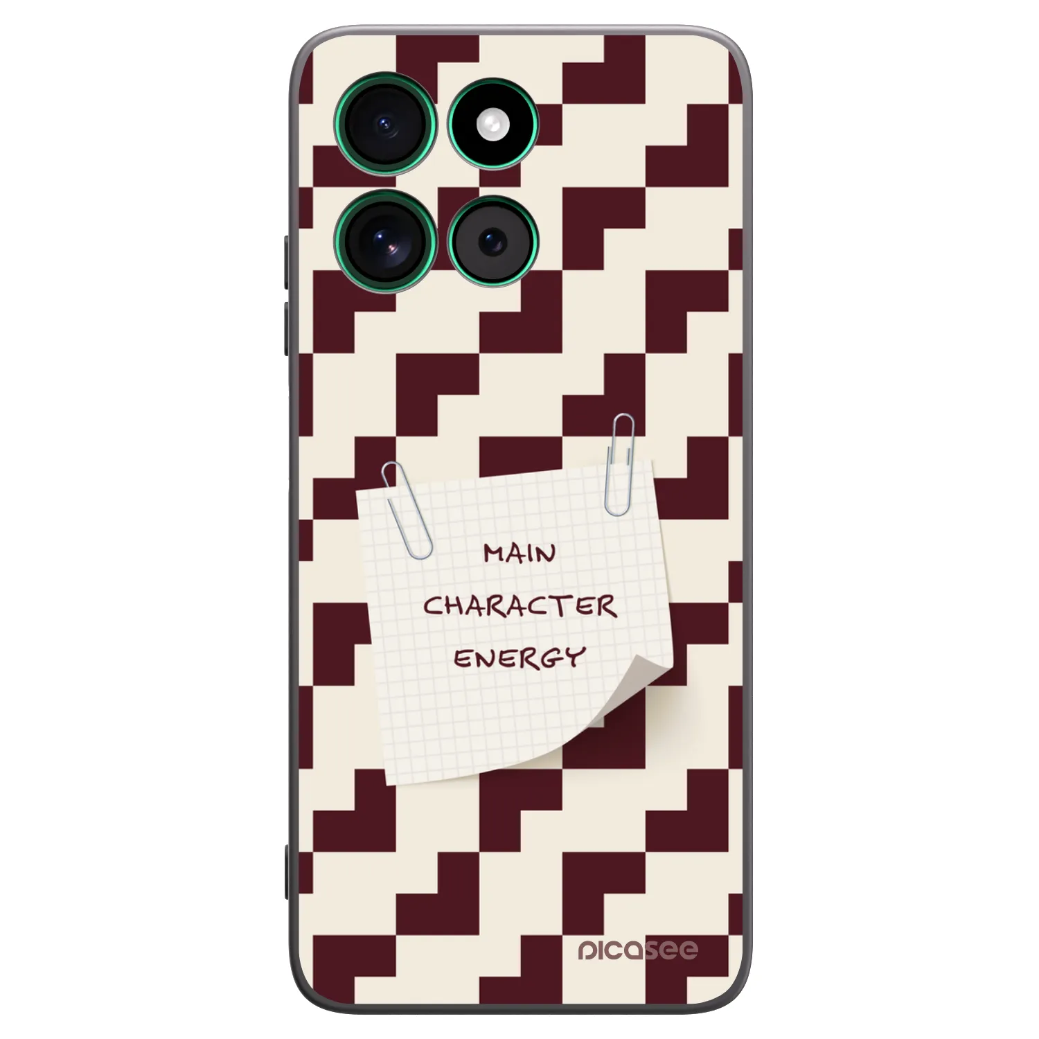 Picasee fekete szilikon tok az alábbi mobiltelefonokra Motorola Moto G57 Power - Lead Role