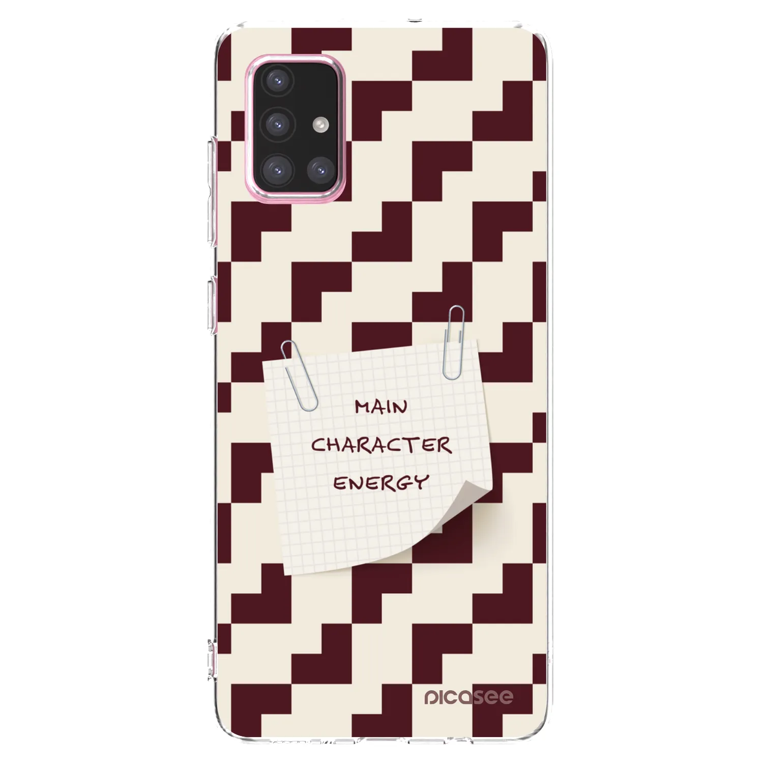 Picasee átlátszó szilikon tok az alábbi mobiltelefonokra Samsung Galaxy A71 A715F - Lead Role