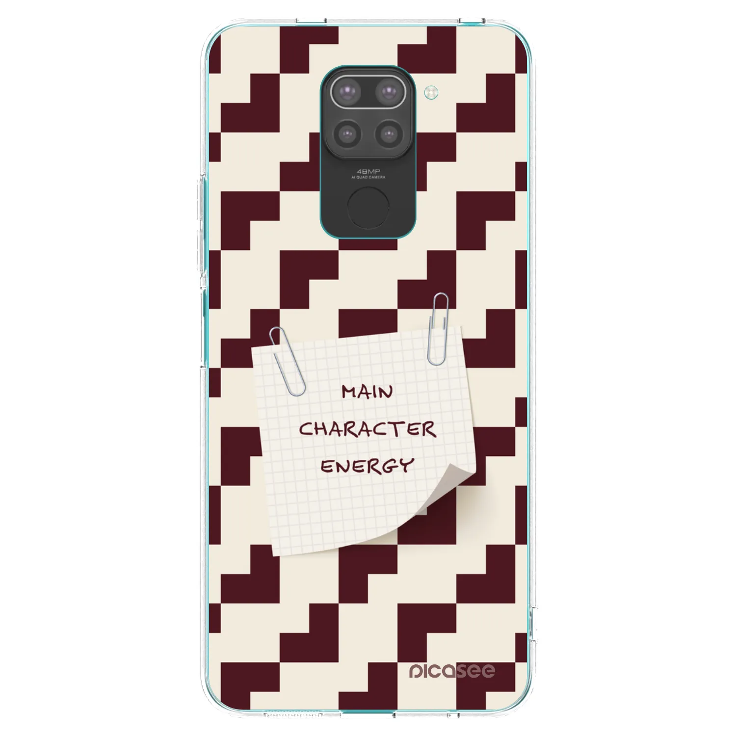 Picasee fekete szilikon tok az alábbi mobiltelefonokra Xiaomi Redmi Note 9 - Lead Role