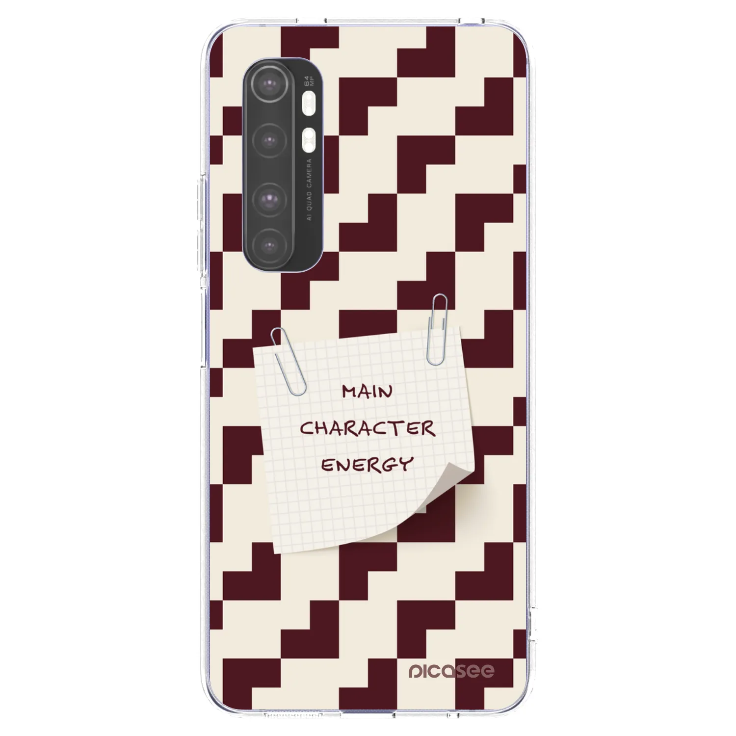 Picasee átlátszó szilikon tok az alábbi mobiltelefonokra Xiaomi Mi Note 10 Lite - Lead Role