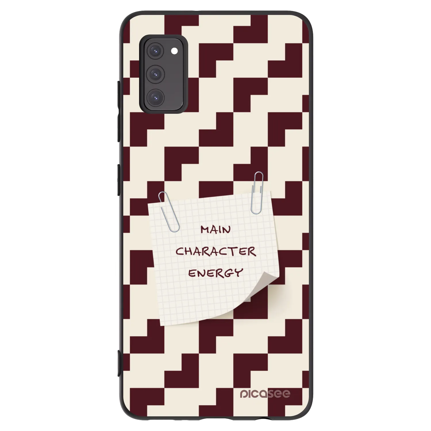 Picasee fekete szilikon tok az alábbi mobiltelefonokra Samsung Galaxy A41 A415F - Lead Role