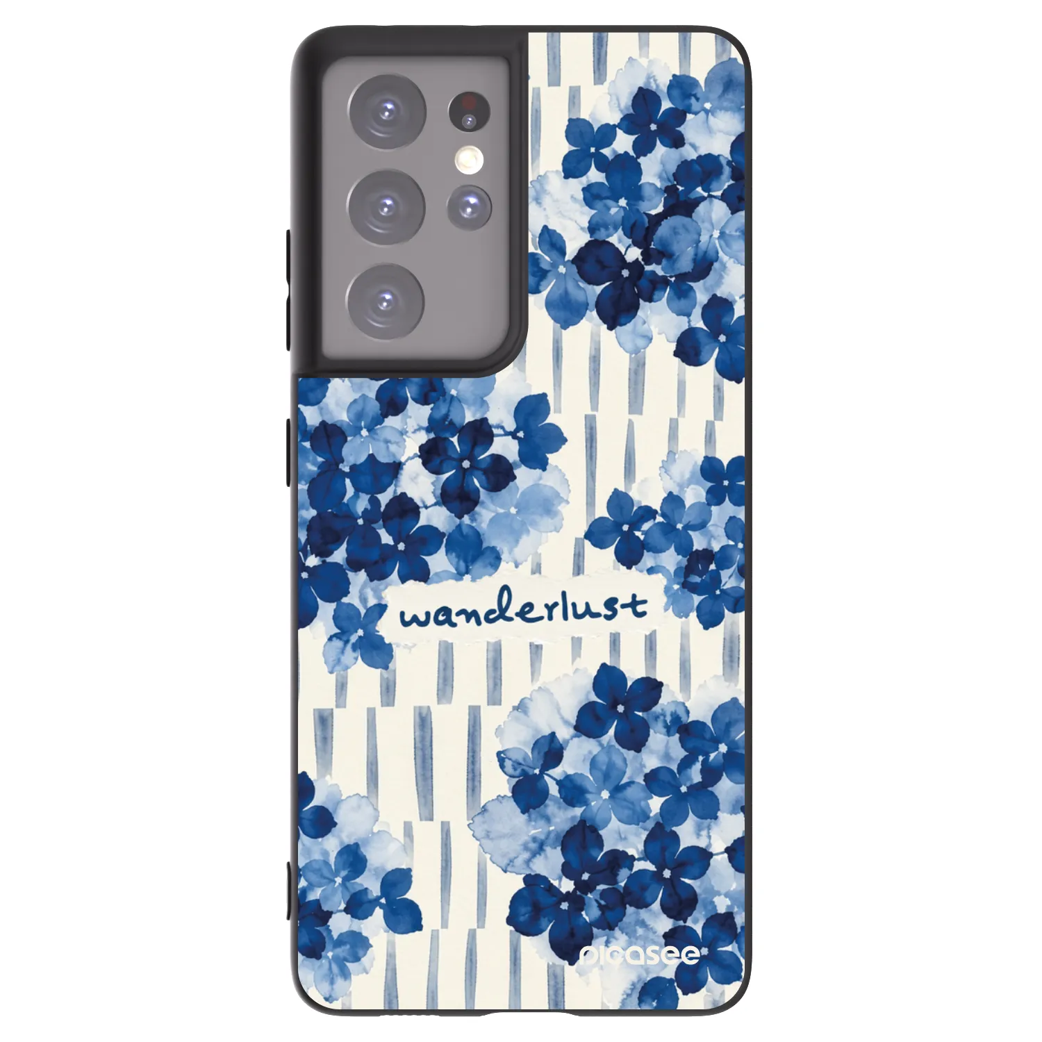 Picasee fekete szilikon tok az alábbi mobiltelefonokra Samsung Galaxy S21 Ultra 5G G998B - Azorea