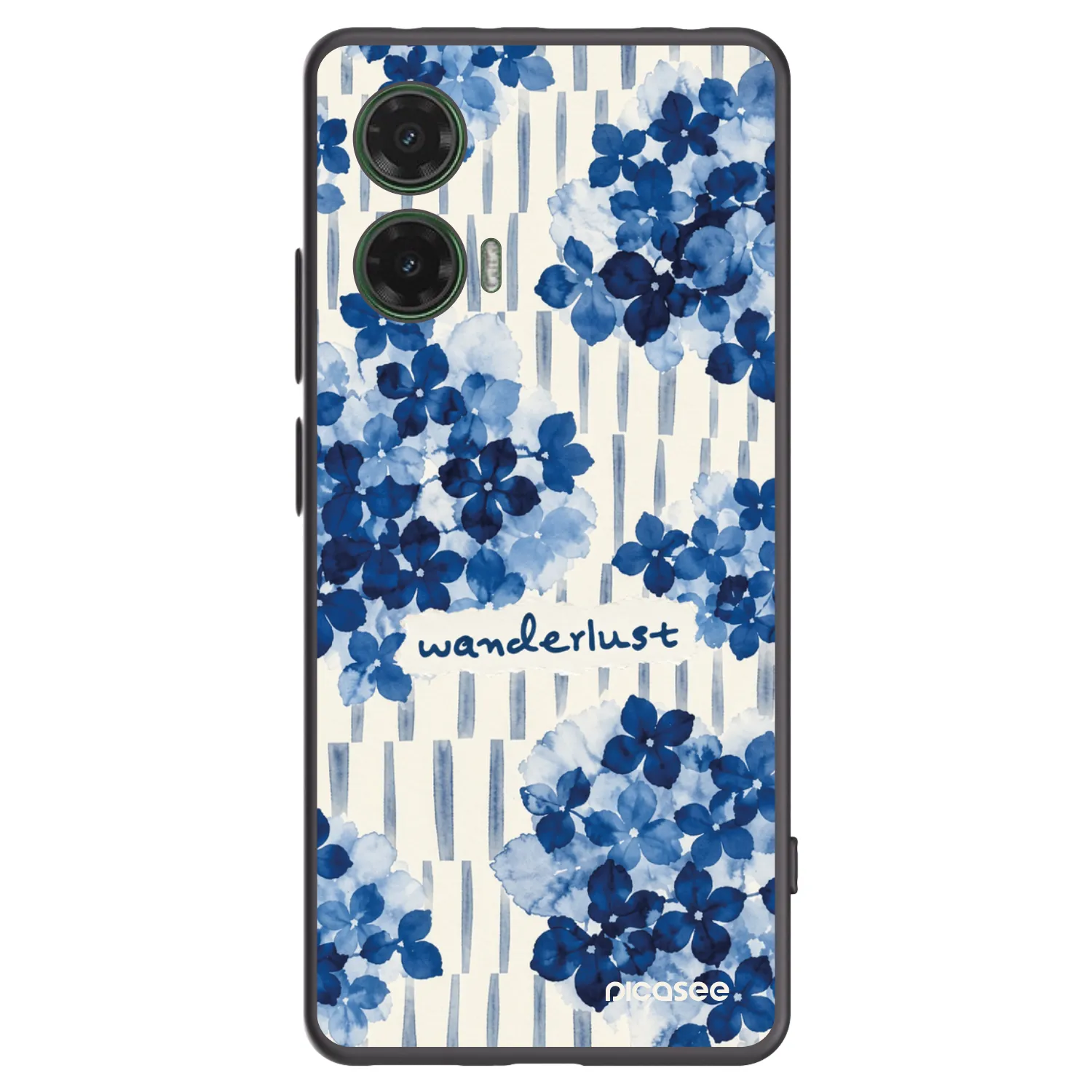 Picasee fekete szilikon tok az alábbi mobiltelefonokra Motorola Moto G35 5G - Azorea