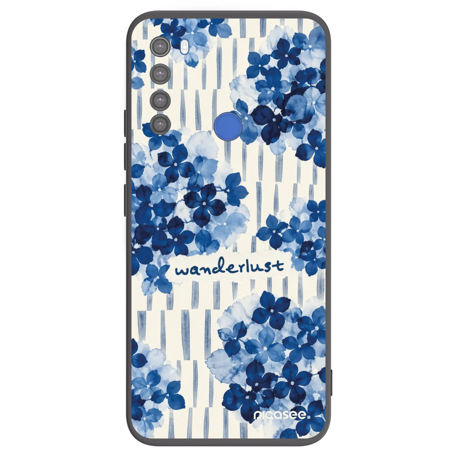 Picasee fekete szilikon tok az alábbi mobiltelefonokra Xiaomi Redmi Note 8T - Azorea
