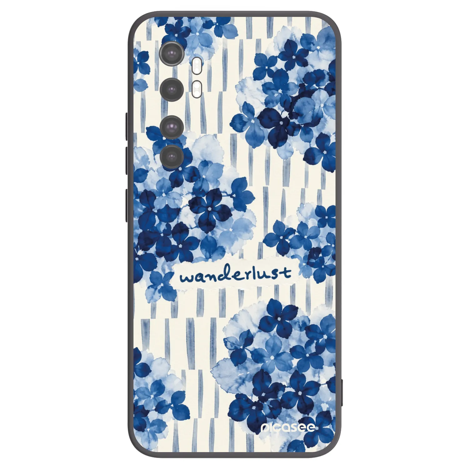 Picasee fekete szilikon tok az alábbi mobiltelefonokra Xiaomi Mi Note 10 Lite - Azorea