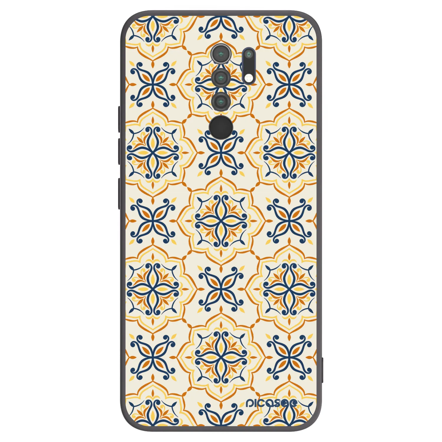 Picasee fekete szilikon tok az alábbi mobiltelefonokra Xiaomi Redmi 9 - Majolica