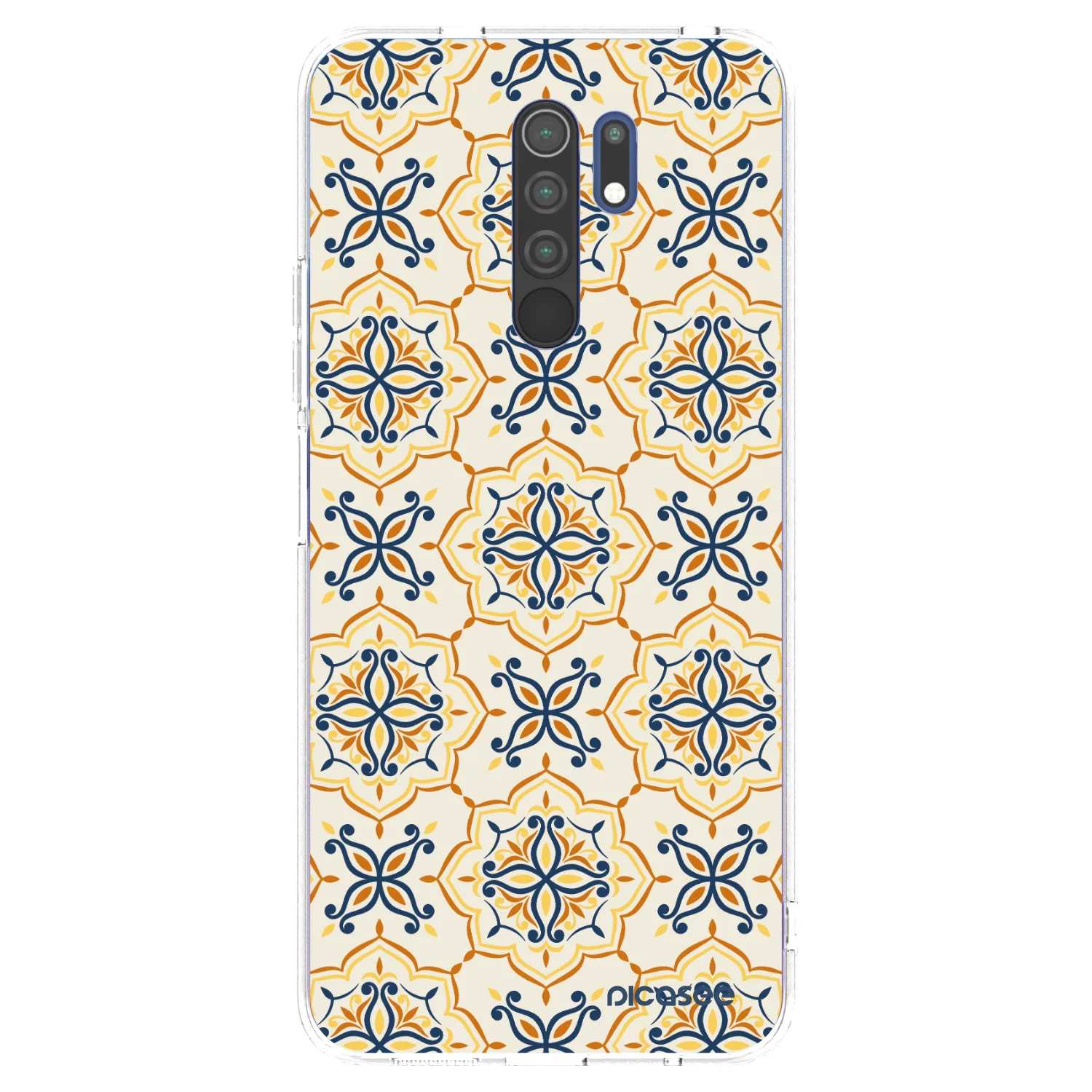 Picasee átlátszó szilikon tok az alábbi mobiltelefonokra Xiaomi Redmi 9 - Majolica