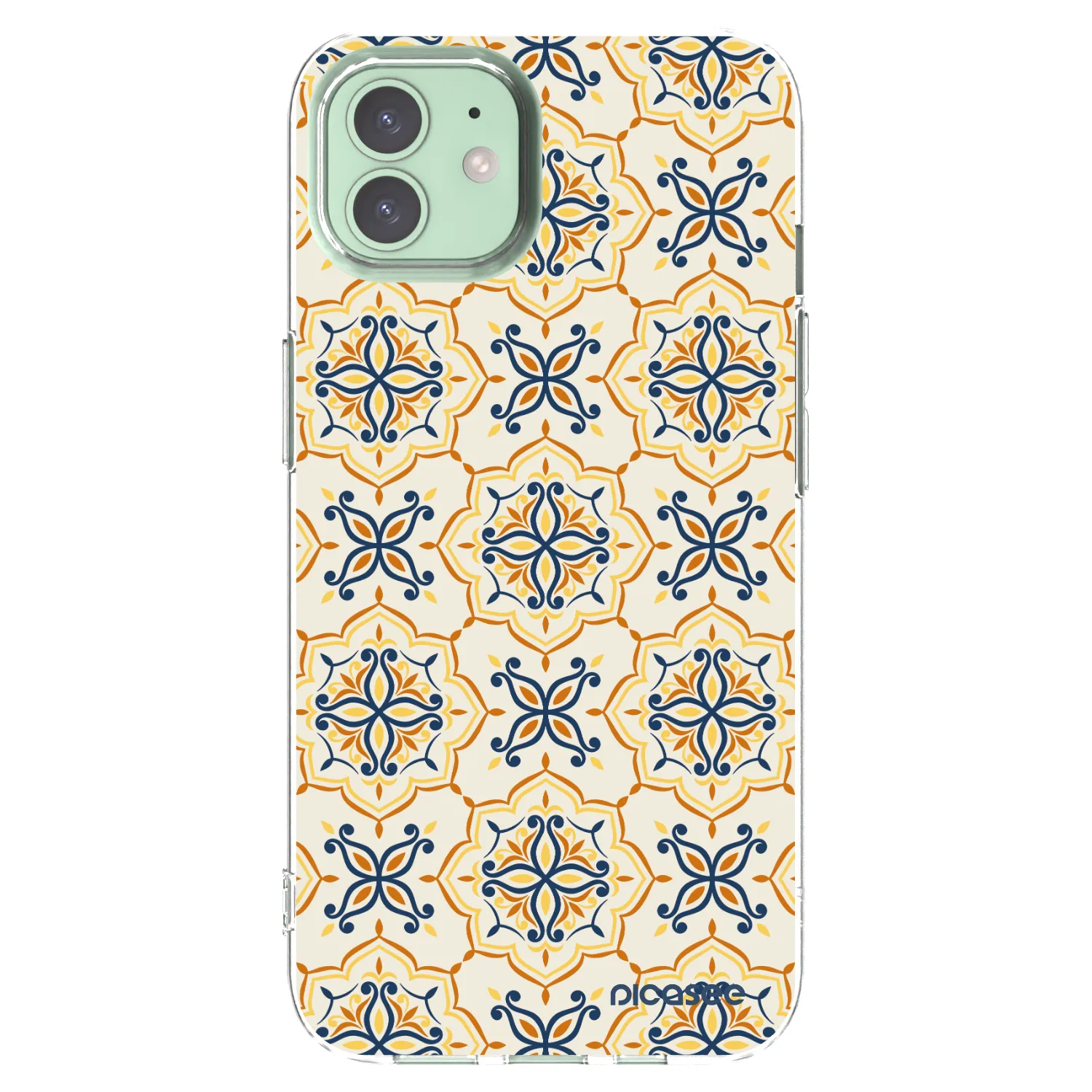 Picasee átlátszó szilikon tok az alábbi mobiltelefonokra Apple iPhone 12 - Majolica