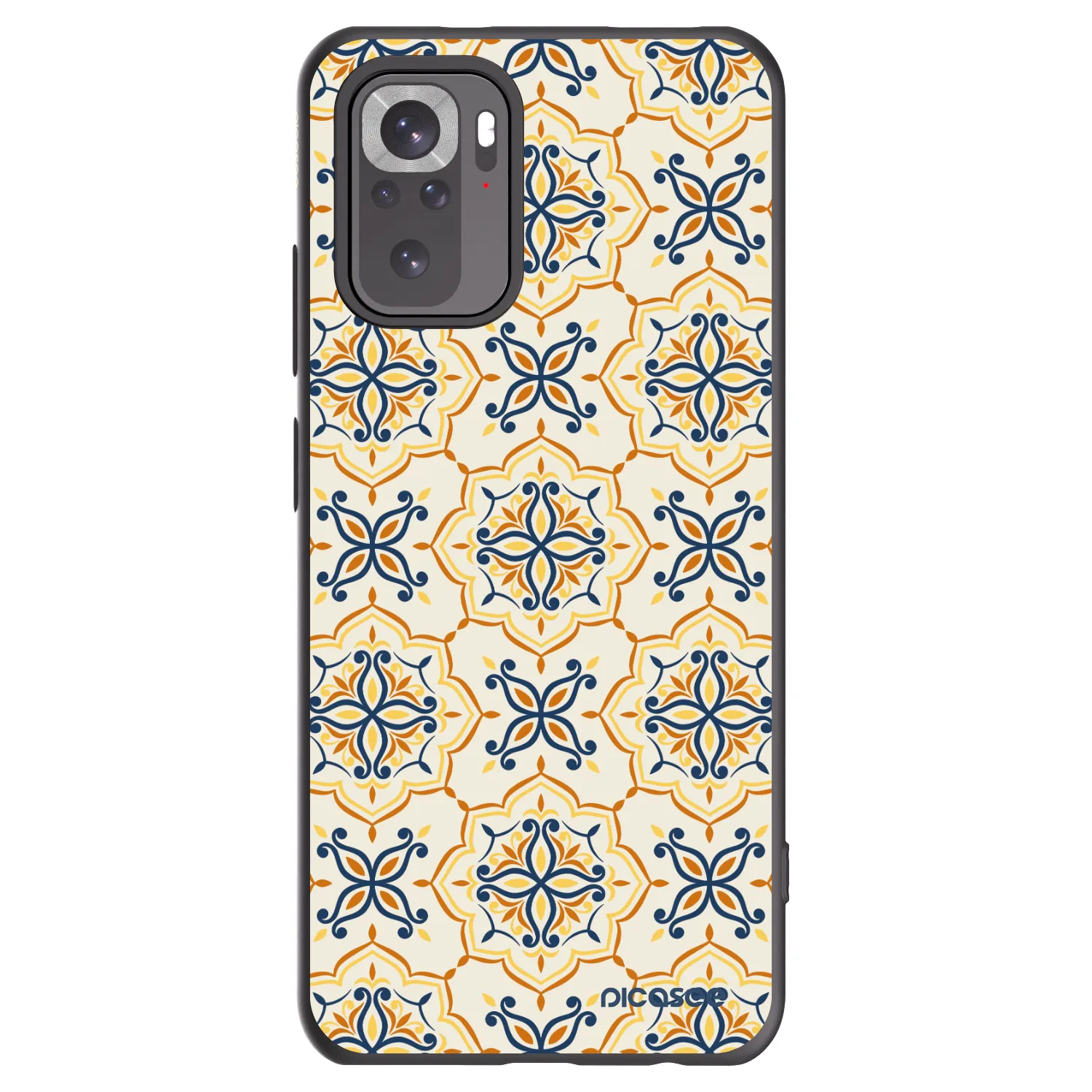Picasee fekete szilikon tok az alábbi mobiltelefonokra Xiaomi Redmi Note 10 - Majolica