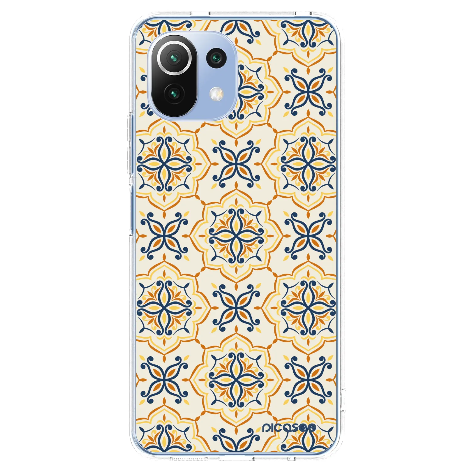 Picasee átlátszó szilikon tok az alábbi mobiltelefonokra Xiaomi Mi 11 Lite - Majolica