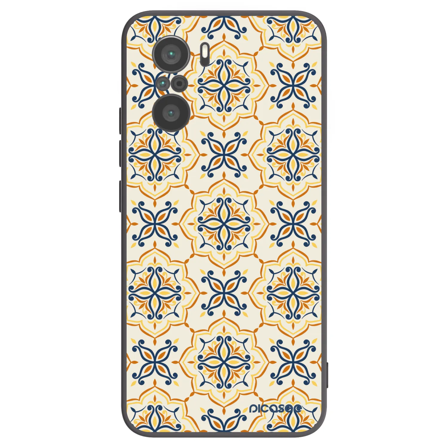Picasee fekete szilikon tok az alábbi mobiltelefonokra Xiaomi Poco F3 - Majolica