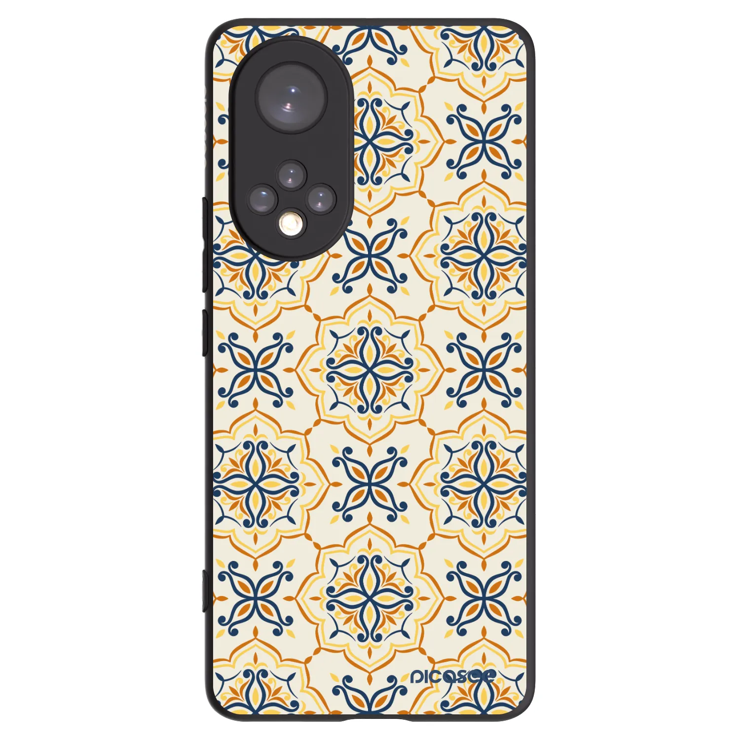 Picasee fekete szilikon tok az alábbi mobiltelefonokra Honor 50 5G - Majolica