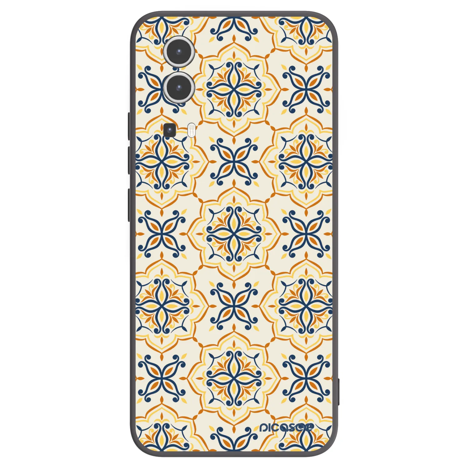 Picasee fekete szilikon tok az alábbi mobiltelefonokra Vivo Y72 5G - Majolica