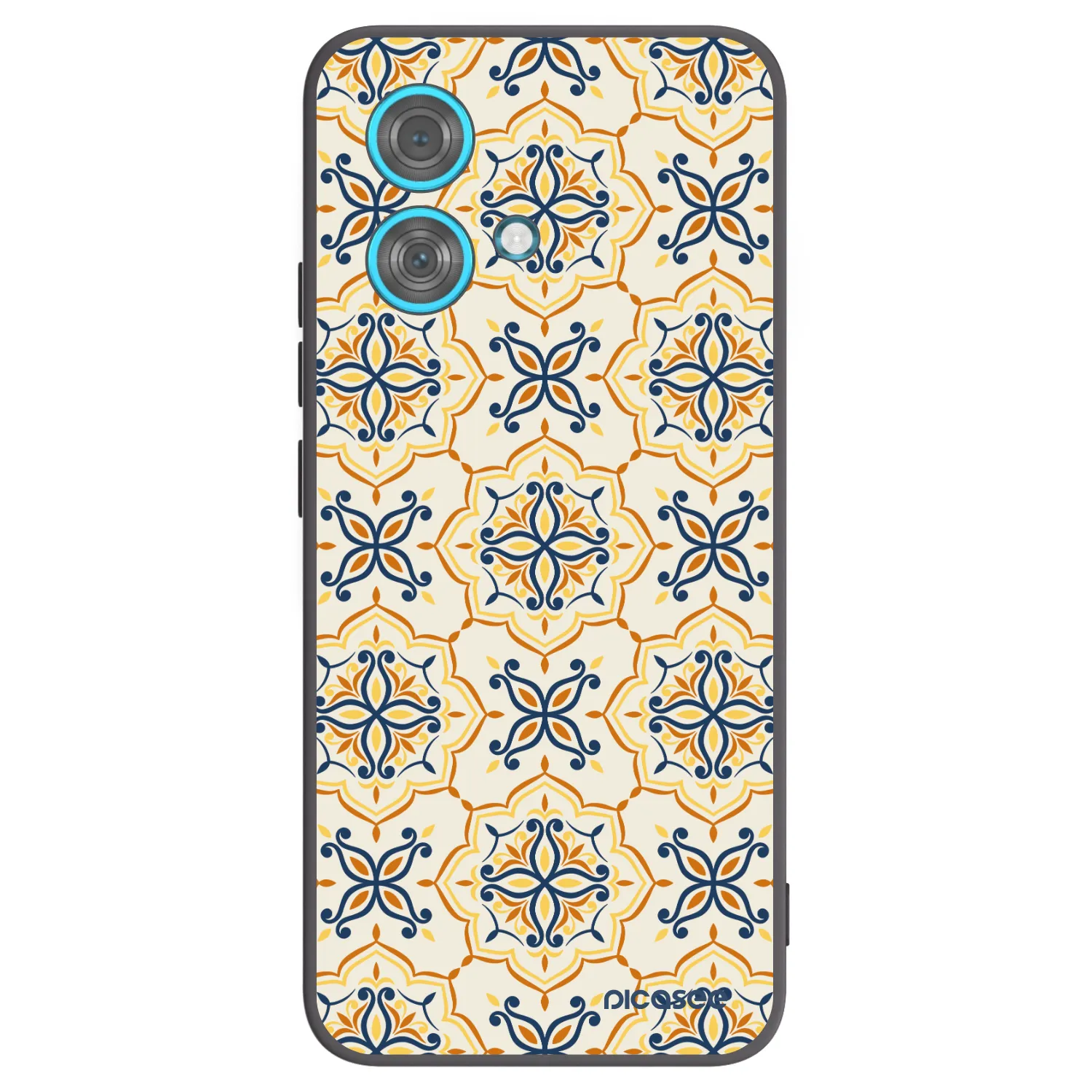 Picasee fekete szilikon tok az alábbi mobiltelefonokra Motorola Edge 40 Neo - Majolica