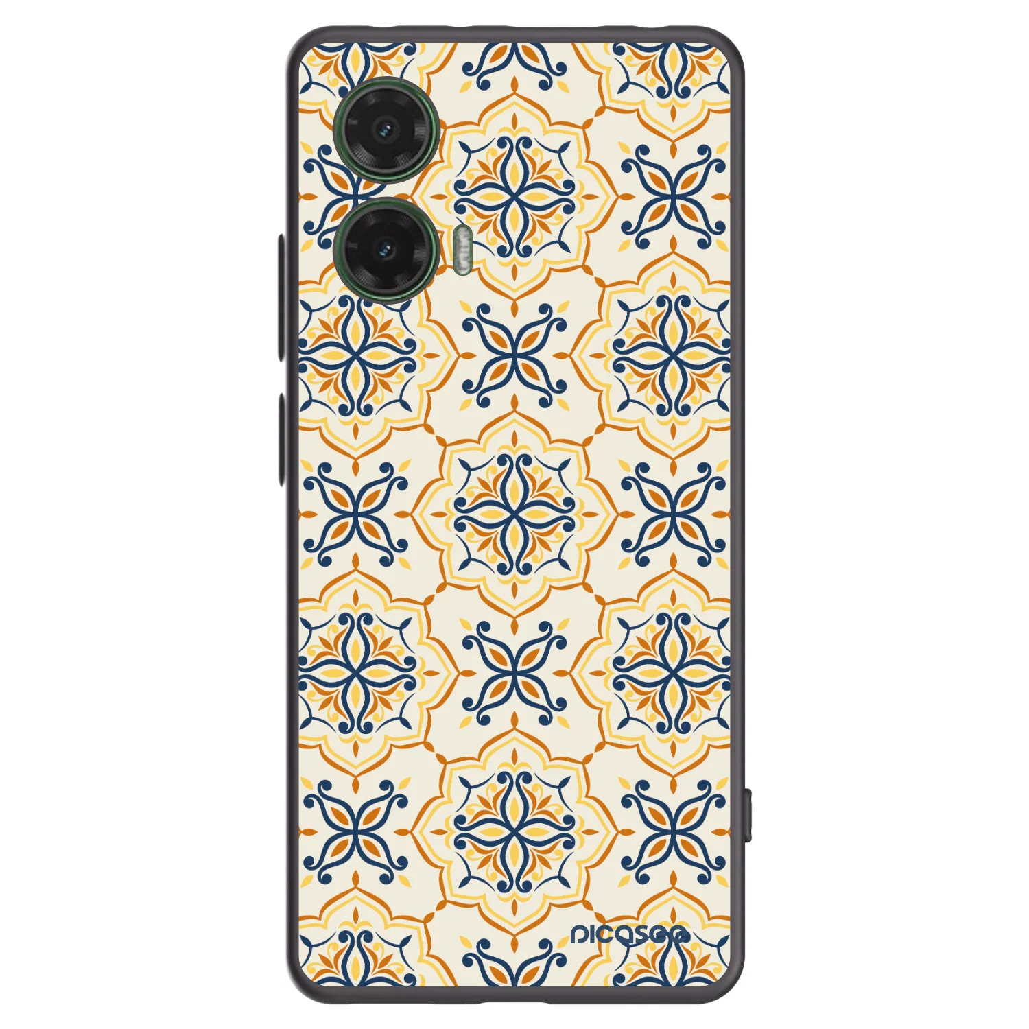 Picasee fekete szilikon tok az alábbi mobiltelefonokra Motorola Moto G35 5G - Majolica