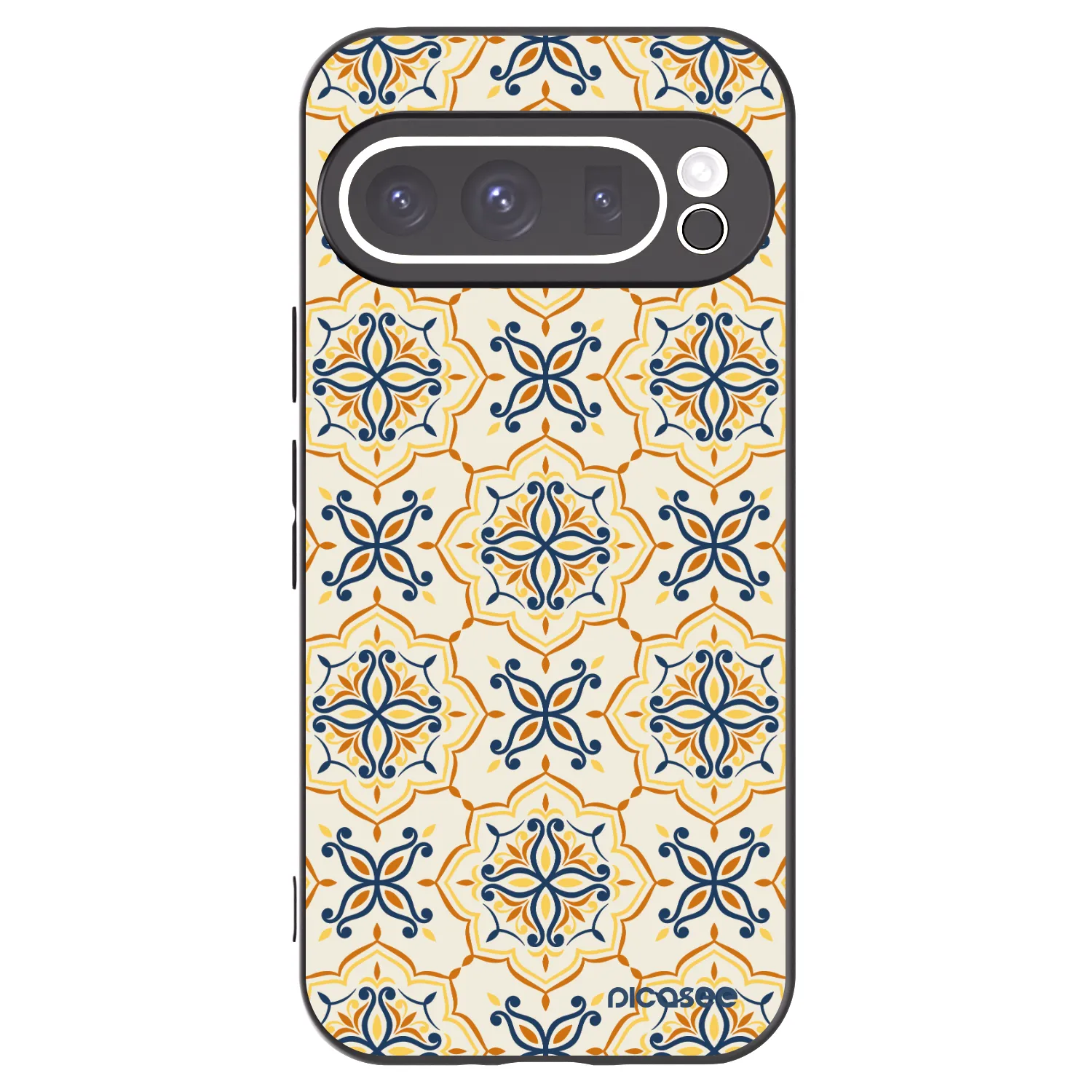 Picasee fekete szilikon tok az alábbi mobiltelefonokra Google Pixel 9 Pro - Majolica