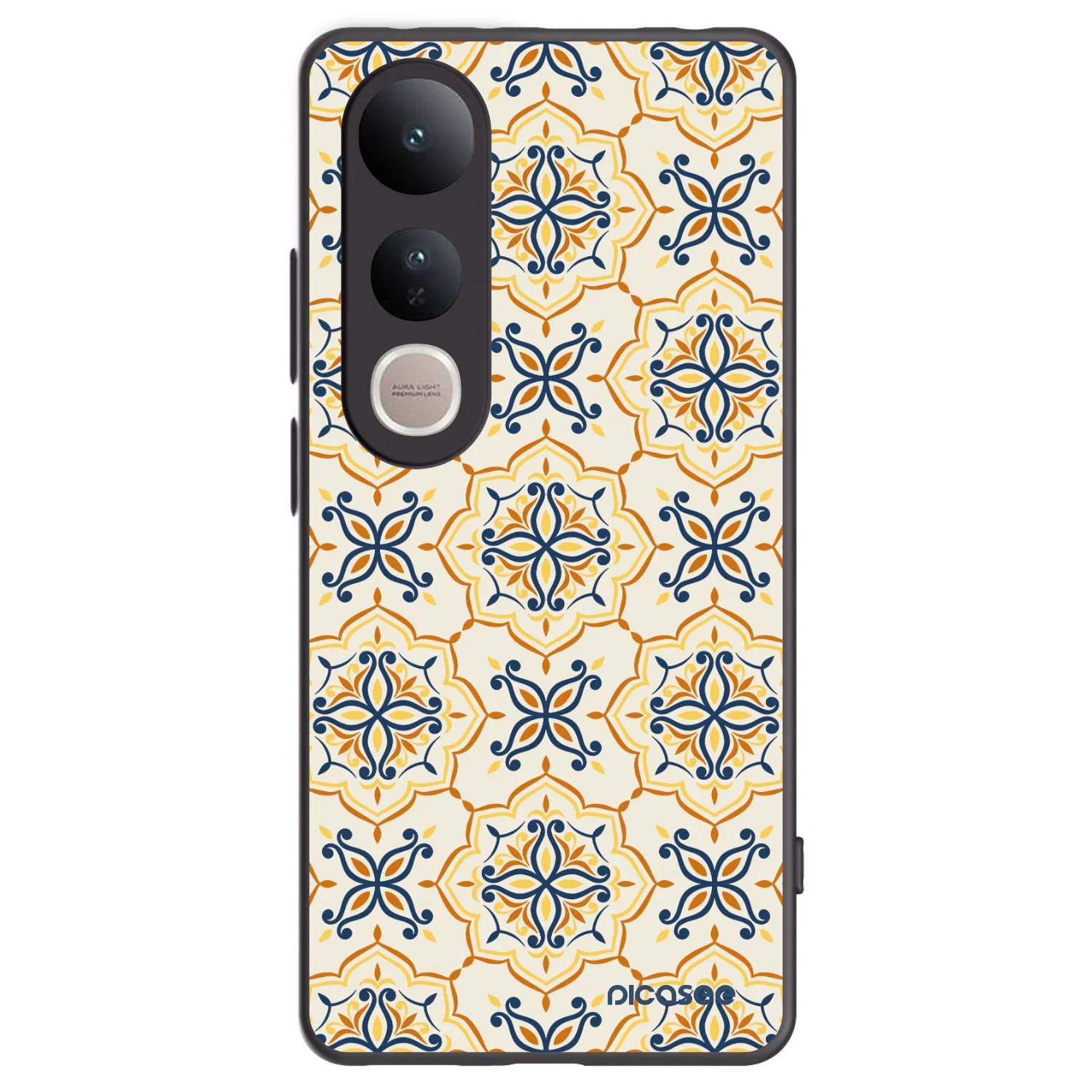 Picasee fekete szilikon tok az alábbi mobiltelefonokra Vivo V50 Lite 5G - Majolica