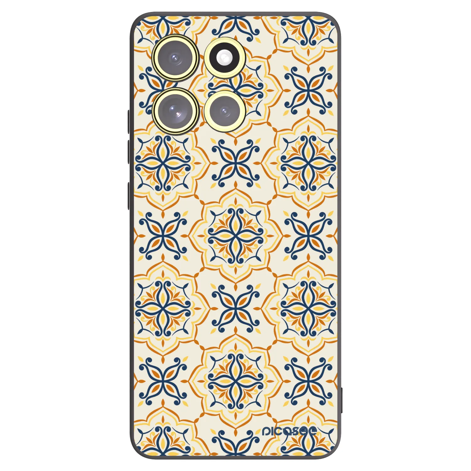 Picasee fekete szilikon tok az alábbi mobiltelefonokra Motorola Moto G86 Power 5G - Majolica