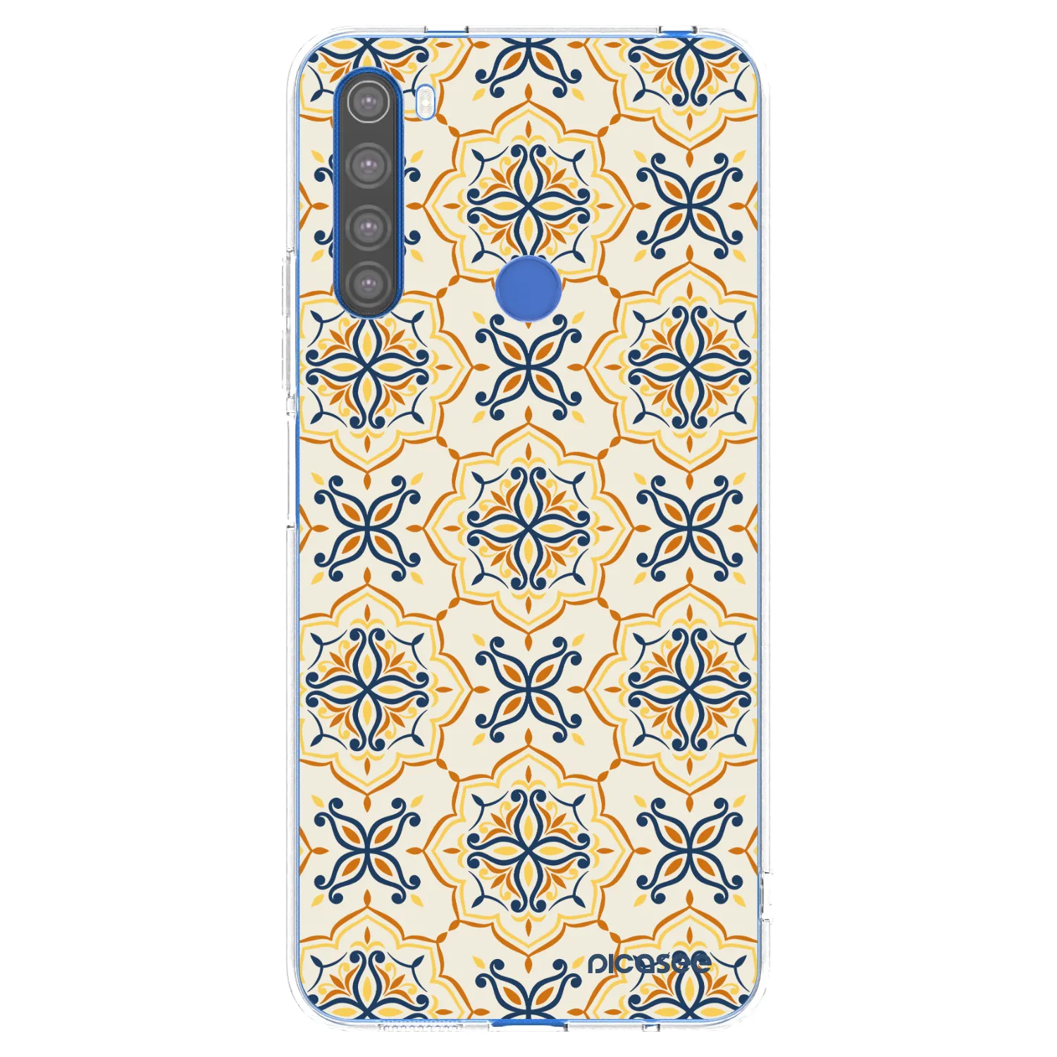 Picasee átlátszó szilikon tok az alábbi mobiltelefonokra Xiaomi Redmi Note 8T - Majolica