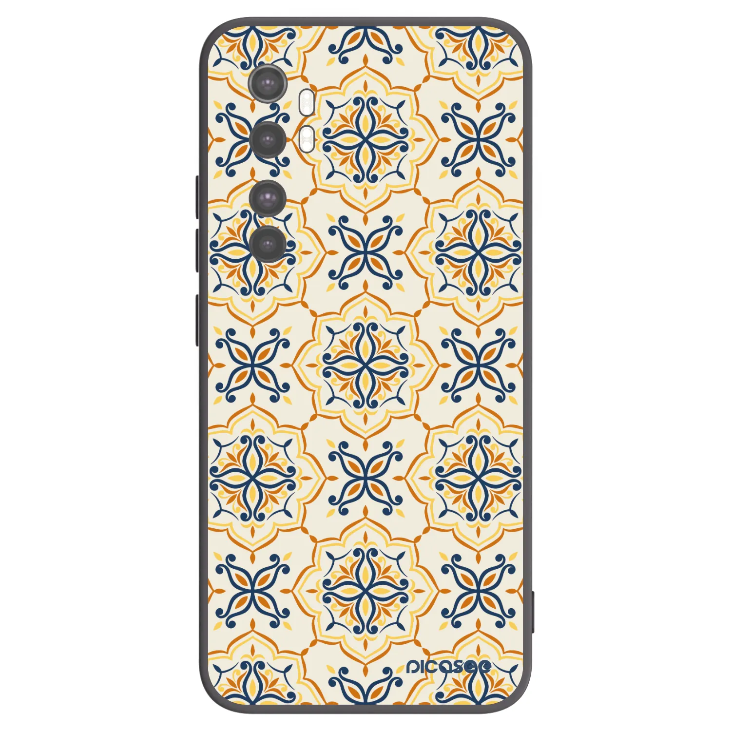 Picasee fekete szilikon tok az alábbi mobiltelefonokra Xiaomi Mi Note 10 Lite - Majolica