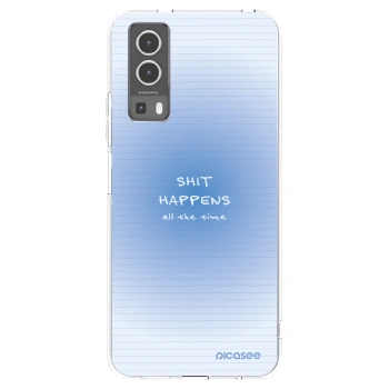 Picasee átlátszó szilikon tok az alábbi mobiltelefonokra Vivo Y72 5G - Oops Memo