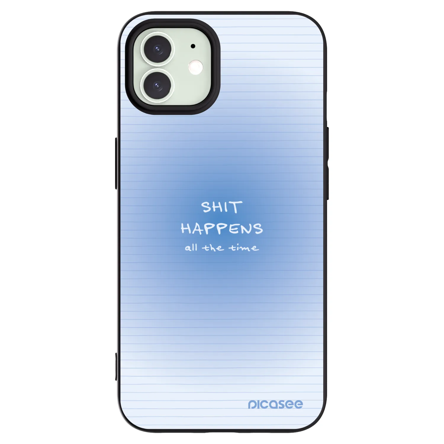 Picasee fekete szilikon tok az alábbi mobiltelefonokra Apple iPhone 12 - Oops Memo