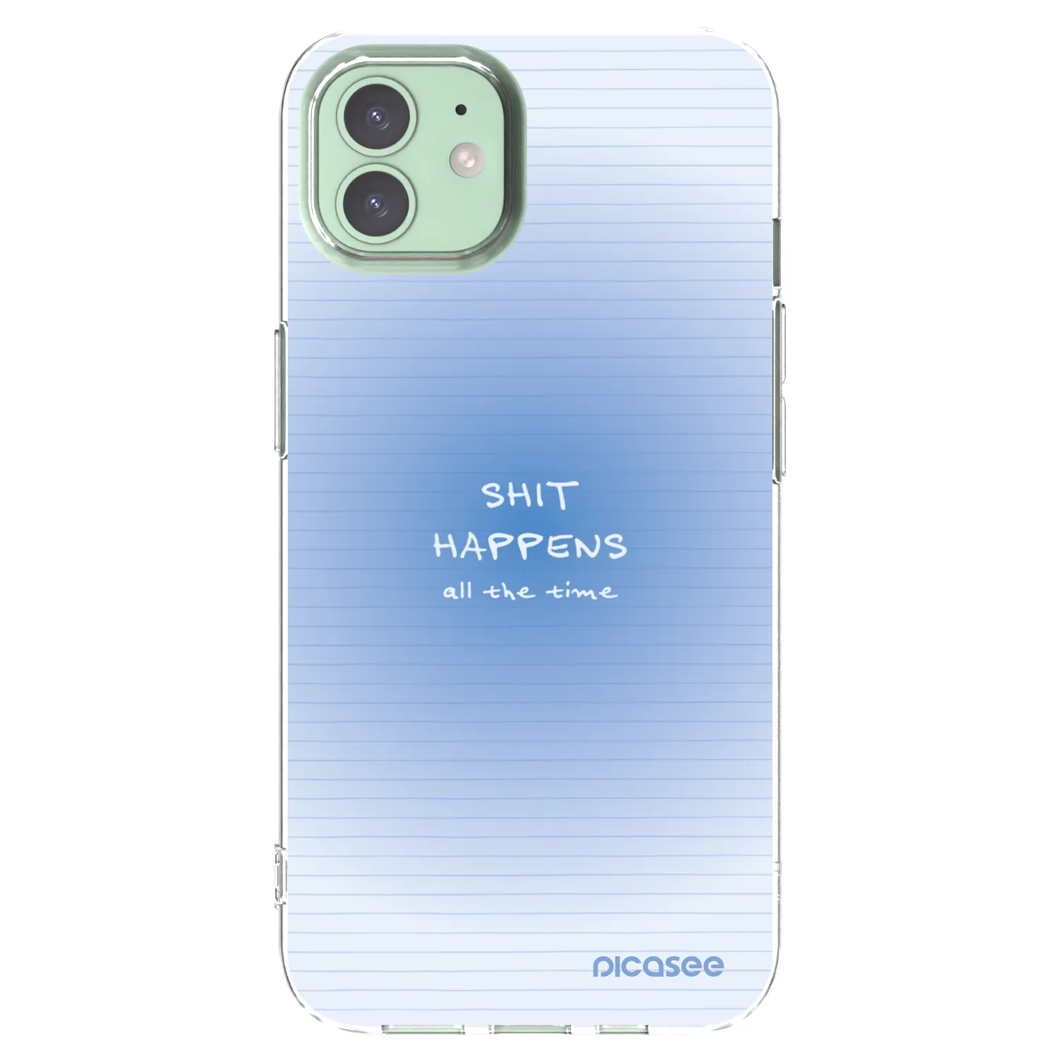 Picasee átlátszó szilikon tok az alábbi mobiltelefonokra Apple iPhone 12 - Oops Memo