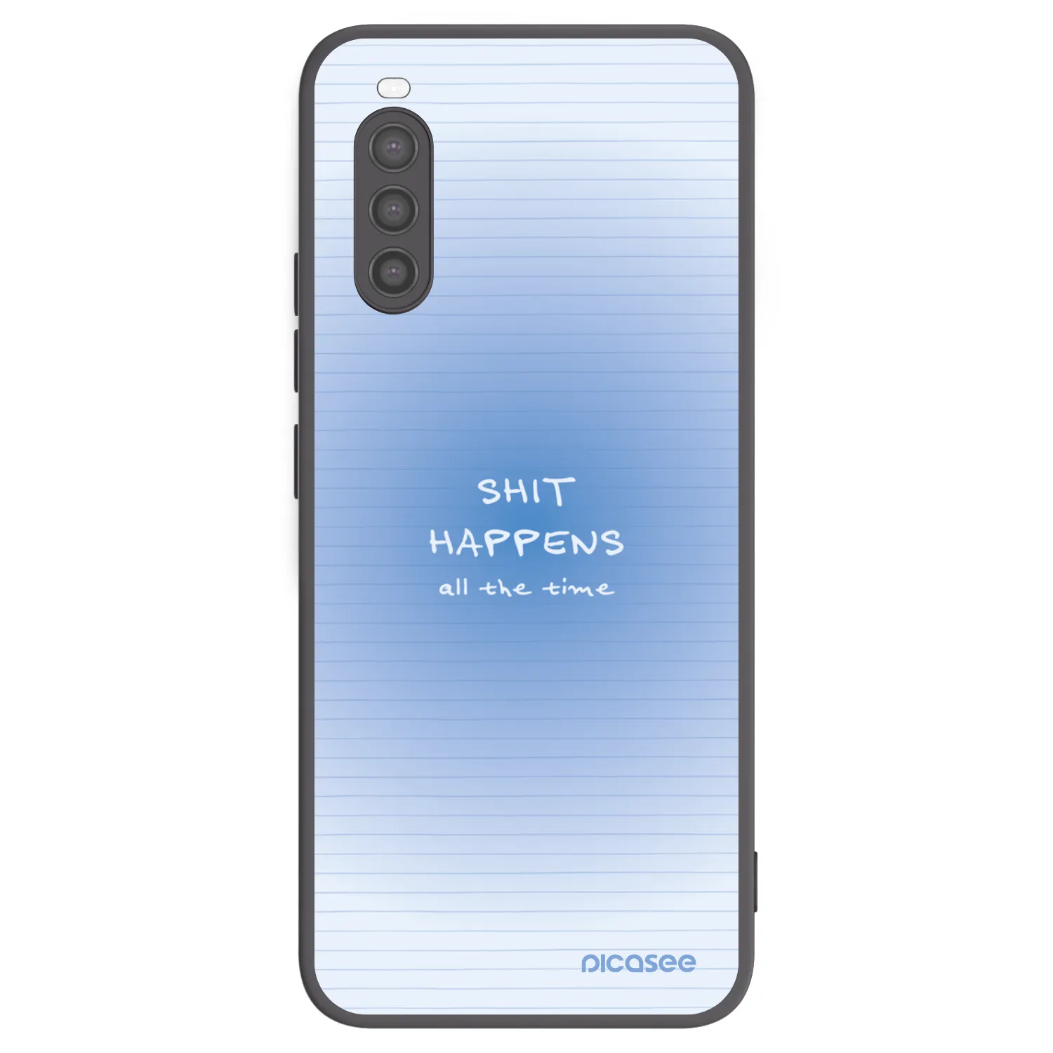 Picasee fekete szilikon tok az alábbi mobiltelefonokra Sony Xperia 10 II - Oops Memo