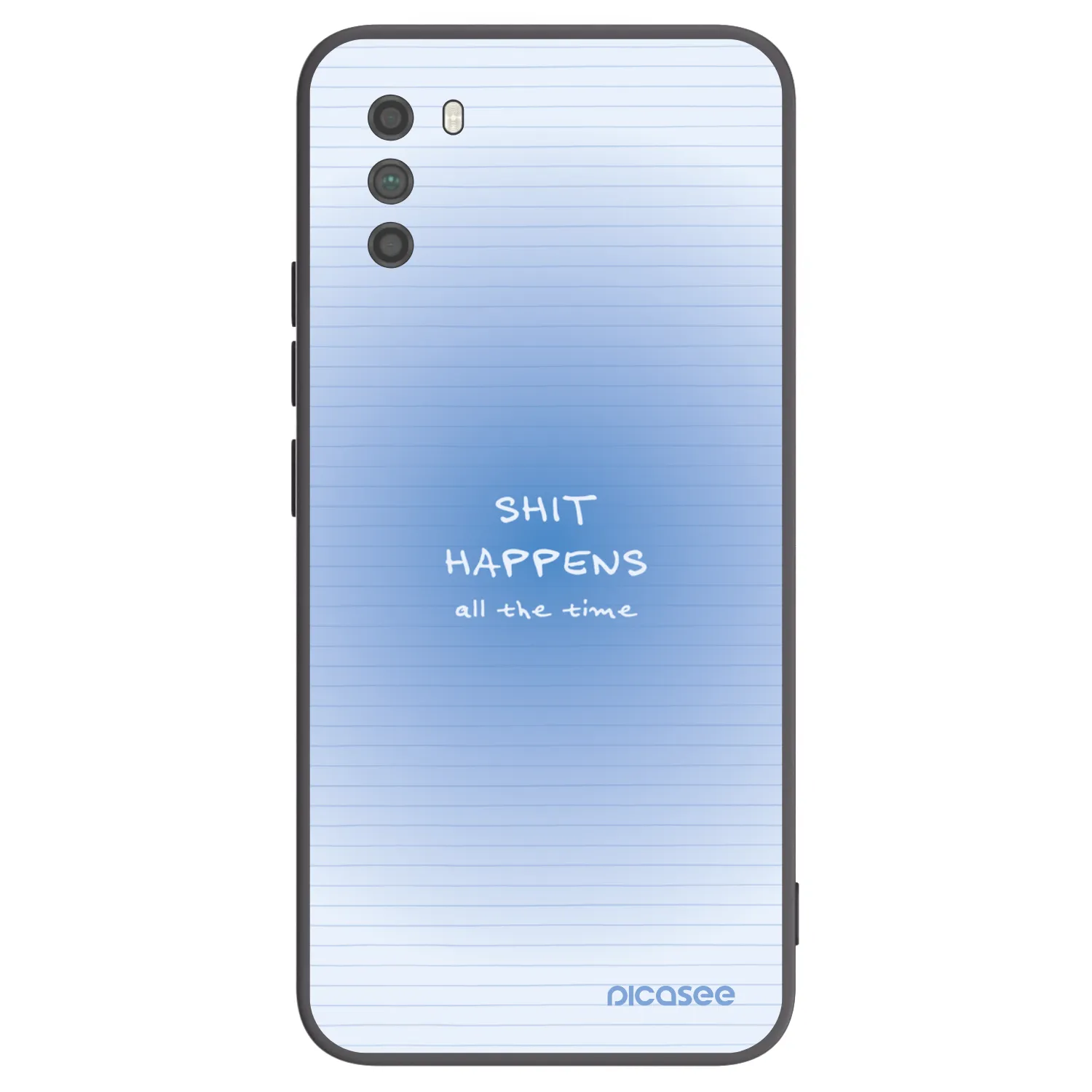 Picasee fekete szilikon tok az alábbi mobiltelefonokra Xiaomi Poco M3 - Oops Memo
