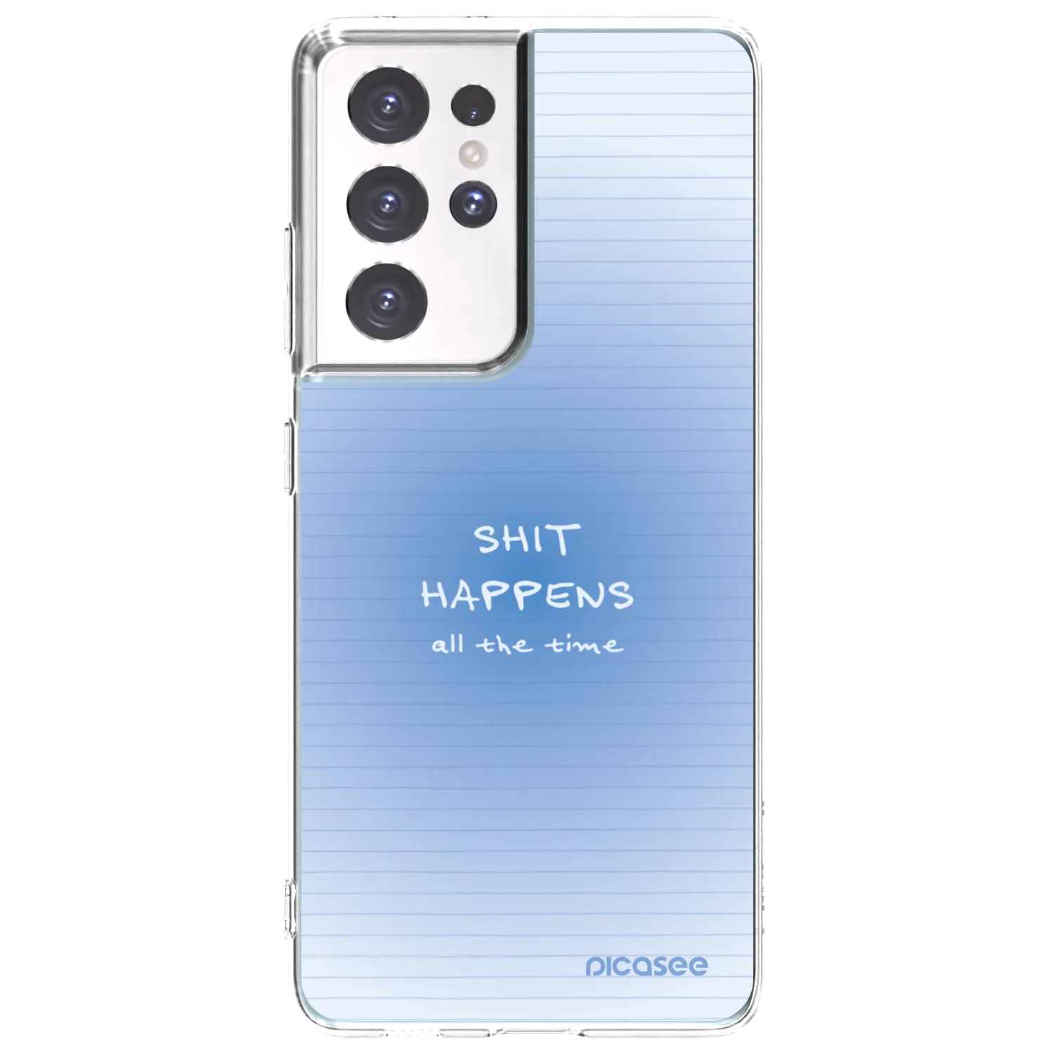 Picasee átlátszó szilikon tok az alábbi mobiltelefonokra Samsung Galaxy S21 Ultra 5G G998B - Oops Memo