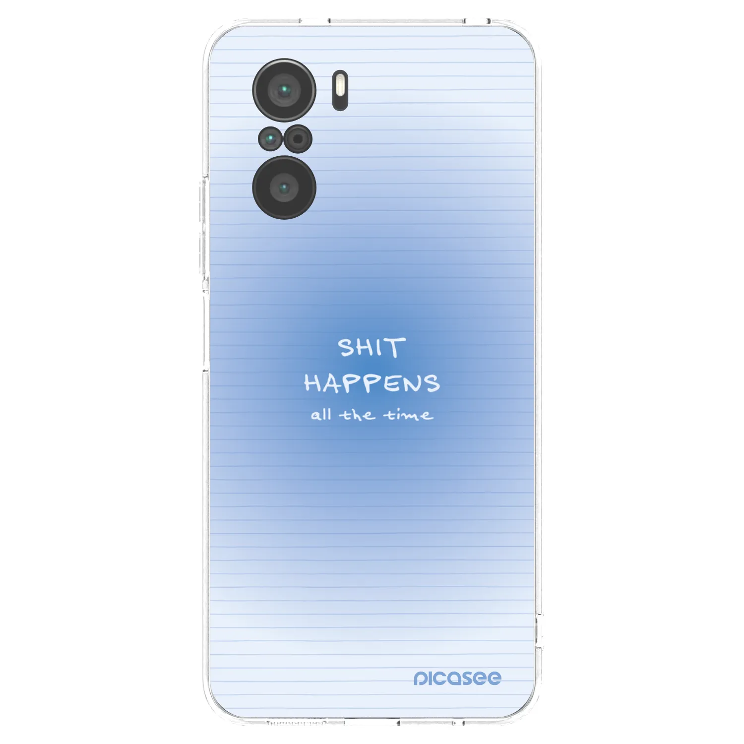 Picasee átlátszó szilikon tok az alábbi mobiltelefonokra Xiaomi Poco F3 - Oops Memo