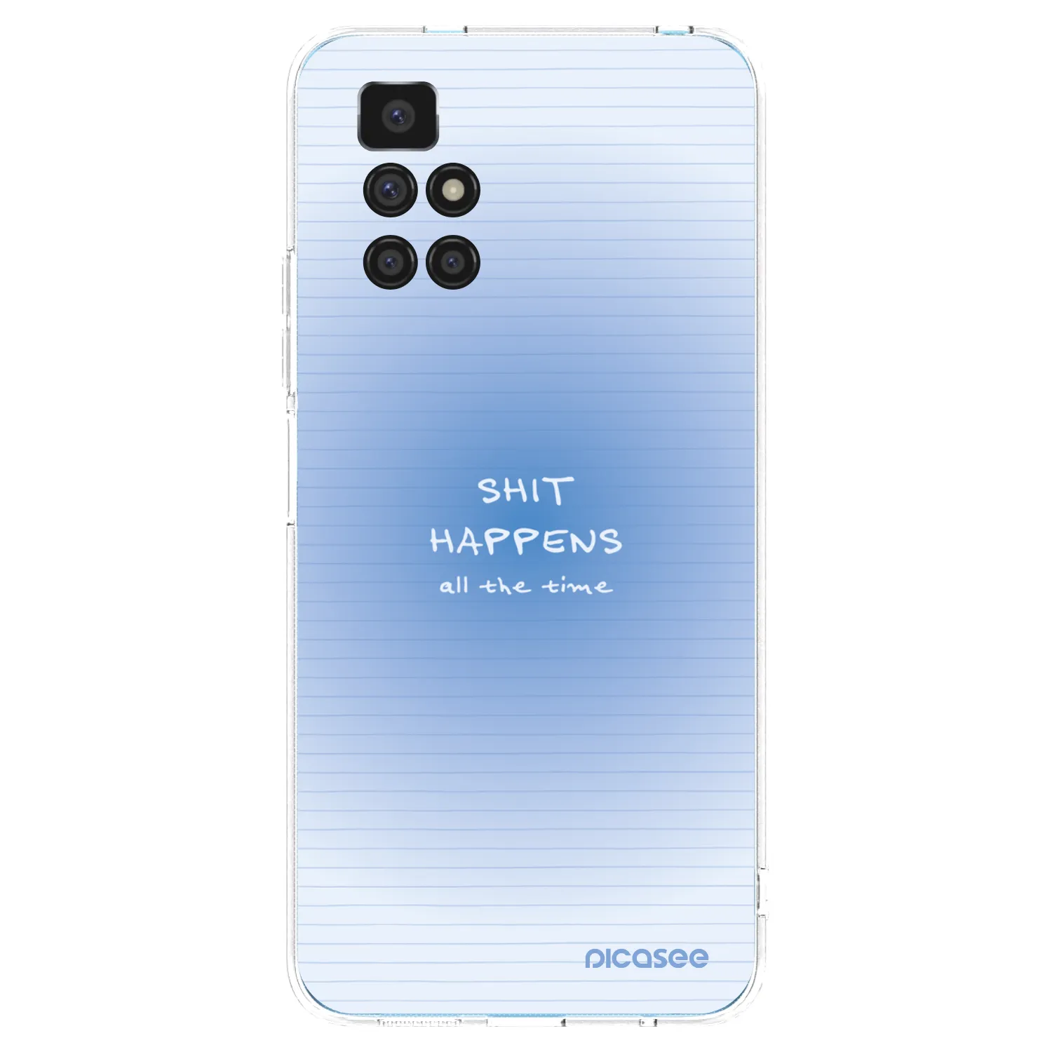 Picasee átlátszó szilikon tok az alábbi mobiltelefonokra Xiaomi Redmi 10 - Oops Memo