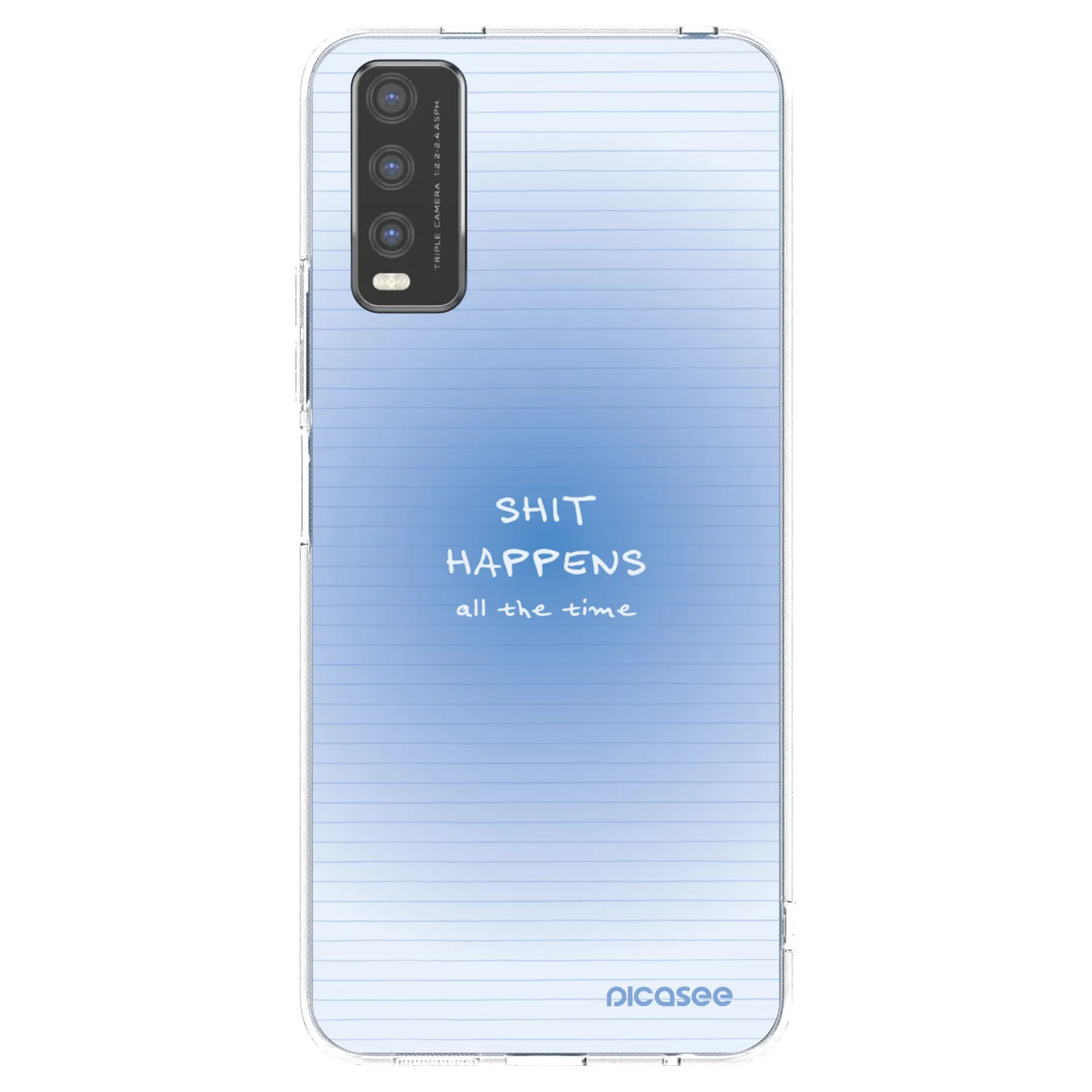 Picasee átlátszó szilikon tok az alábbi mobiltelefonokra Vivo Y20s - Oops Memo