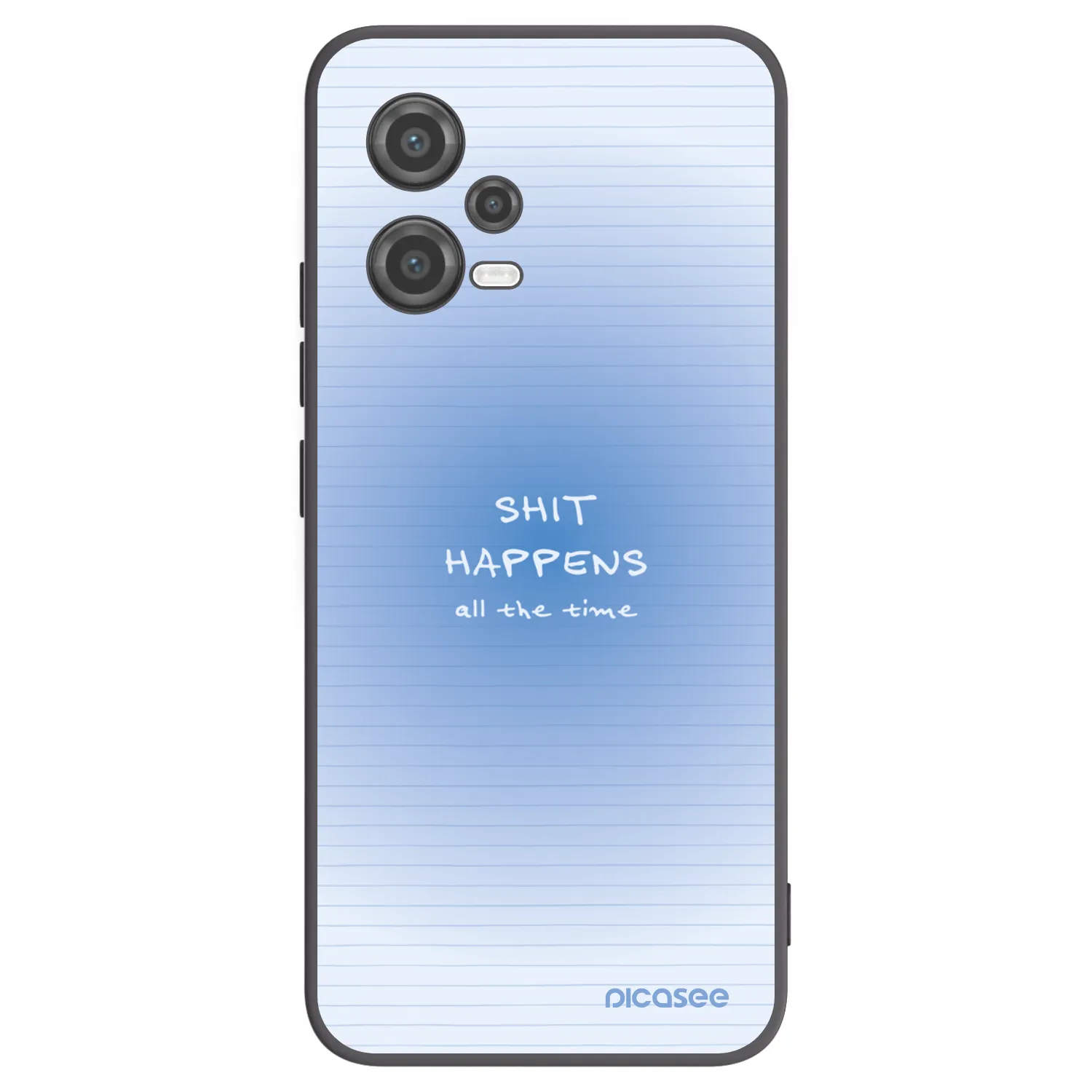 Picasee fekete szilikon tok az alábbi mobiltelefonokra Xiaomi Poco X5 - Oops Memo