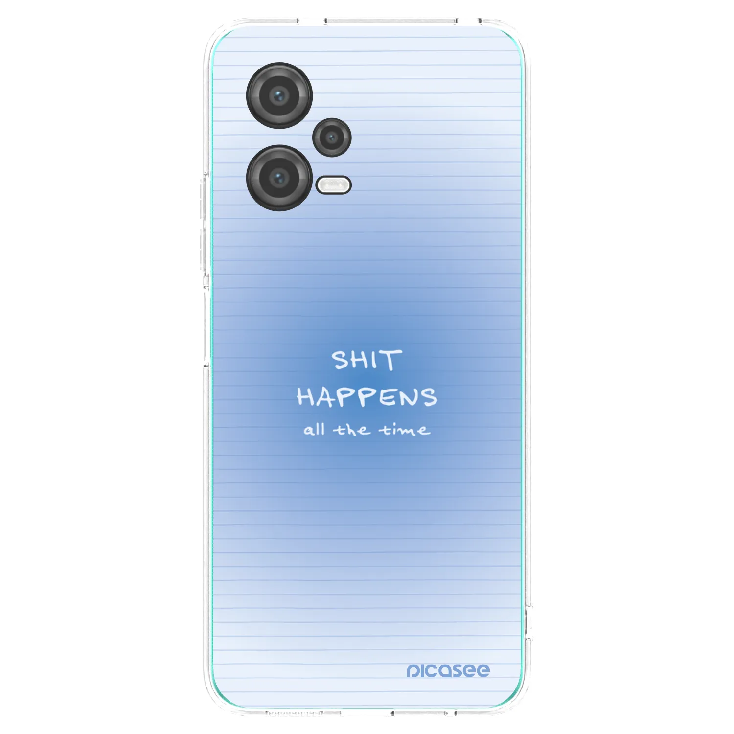 Picasee átlátszó szilikon tok az alábbi mobiltelefonokra Xiaomi Poco X5 - Oops Memo