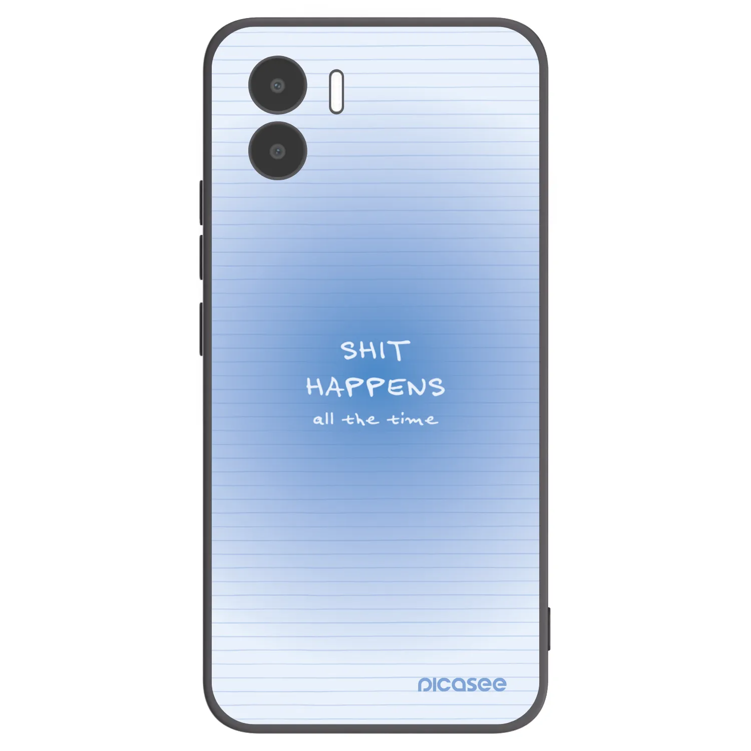 Picasee fekete szilikon tok az alábbi mobiltelefonokra Xiaomi Redmi A2 - Oops Memo