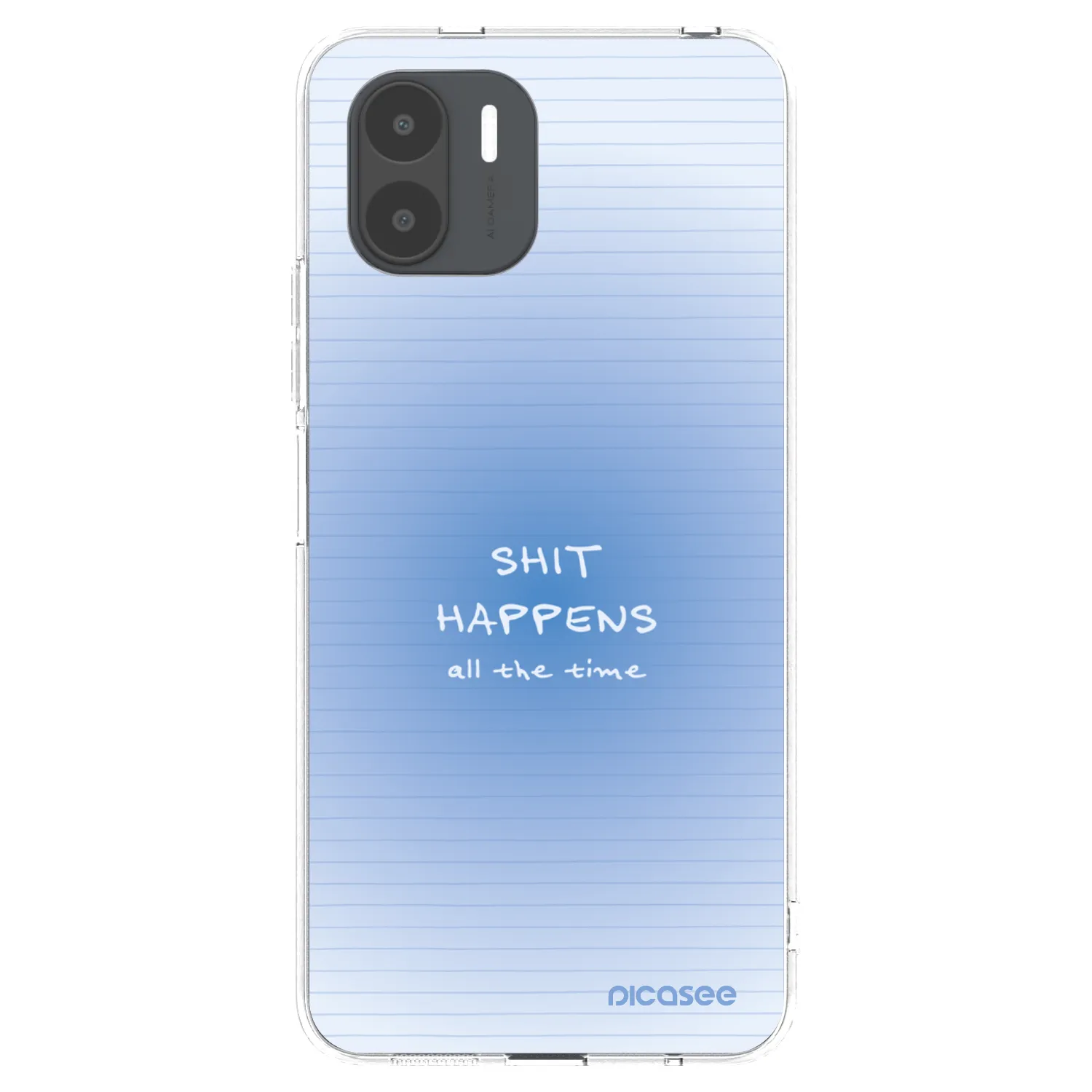 Picasee átlátszó szilikon tok az alábbi mobiltelefonokra Xiaomi Redmi A2 - Oops Memo