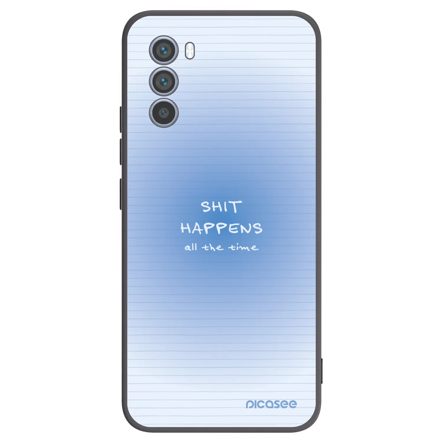 Picasee fekete szilikon tok az alábbi mobiltelefonokra Motorola Moto G62 - Oops Memo