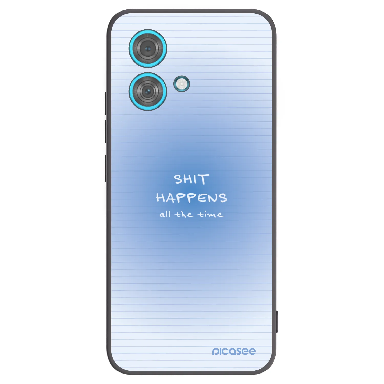 Picasee fekete szilikon tok az alábbi mobiltelefonokra Motorola Edge 40 Neo - Oops Memo