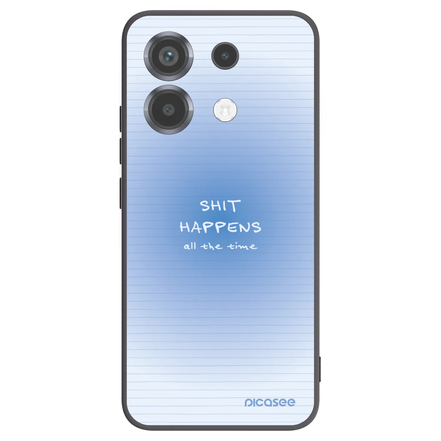 Picasee fekete szilikon tok az alábbi mobiltelefonokra Xiaomi Poco X6 - Oops Memo