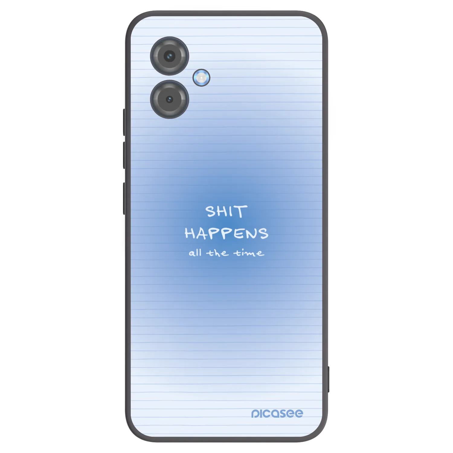 Picasee fekete szilikon tok az alábbi mobiltelefonokra Motorola Moto G14 - Oops Memo