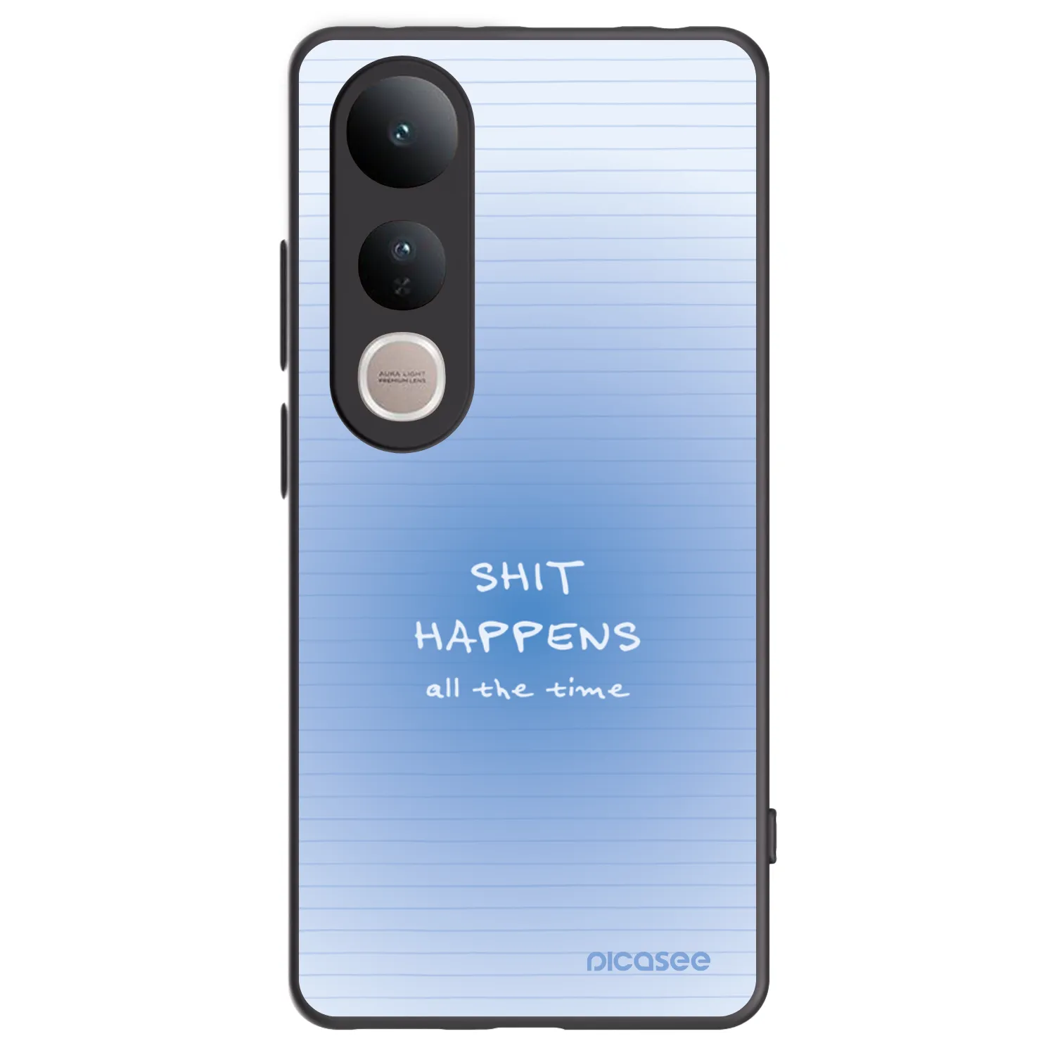 Picasee fekete szilikon tok az alábbi mobiltelefonokra Vivo V50 Lite 5G - Oops Memo