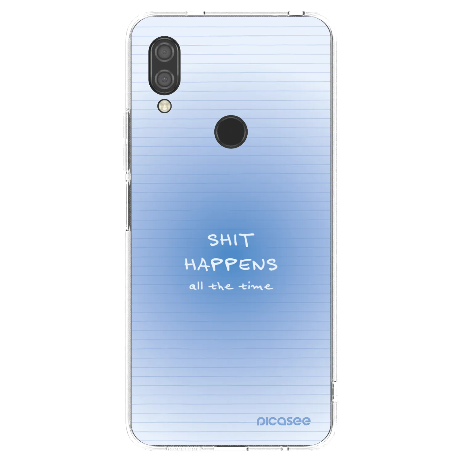 Picasee átlátszó szilikon tok az alábbi mobiltelefonokra Xiaomi Redmi 7 - Oops Memo