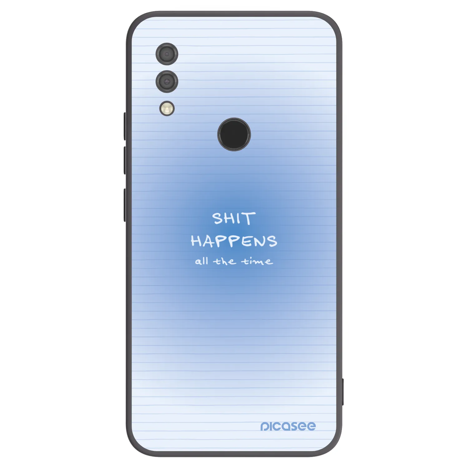 Picasee fekete szilikon tok az alábbi mobiltelefonokra Xiaomi Redmi 7 - Oops Memo